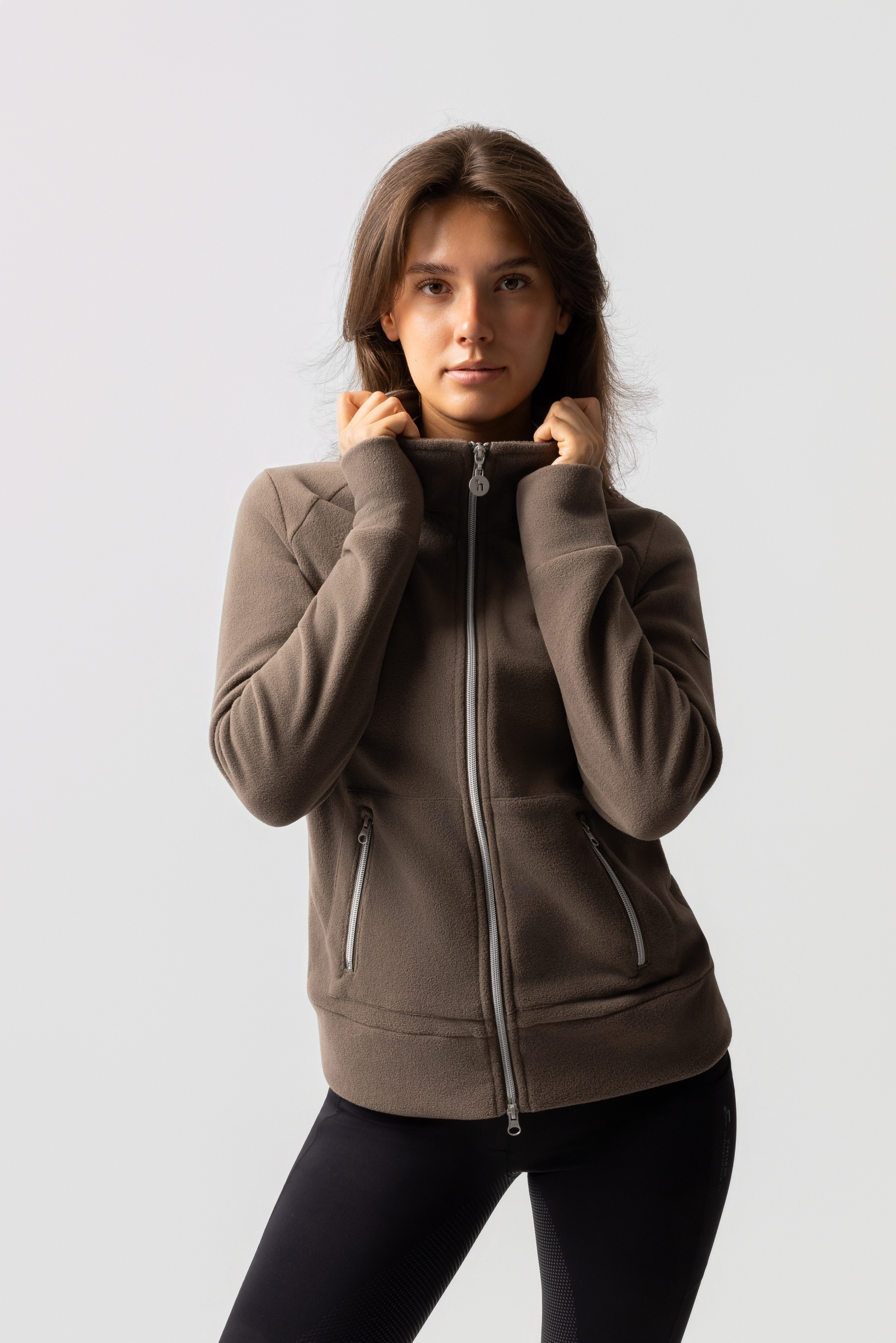 Chaqueta de Equitación Polar para Mujer Horze Ellie