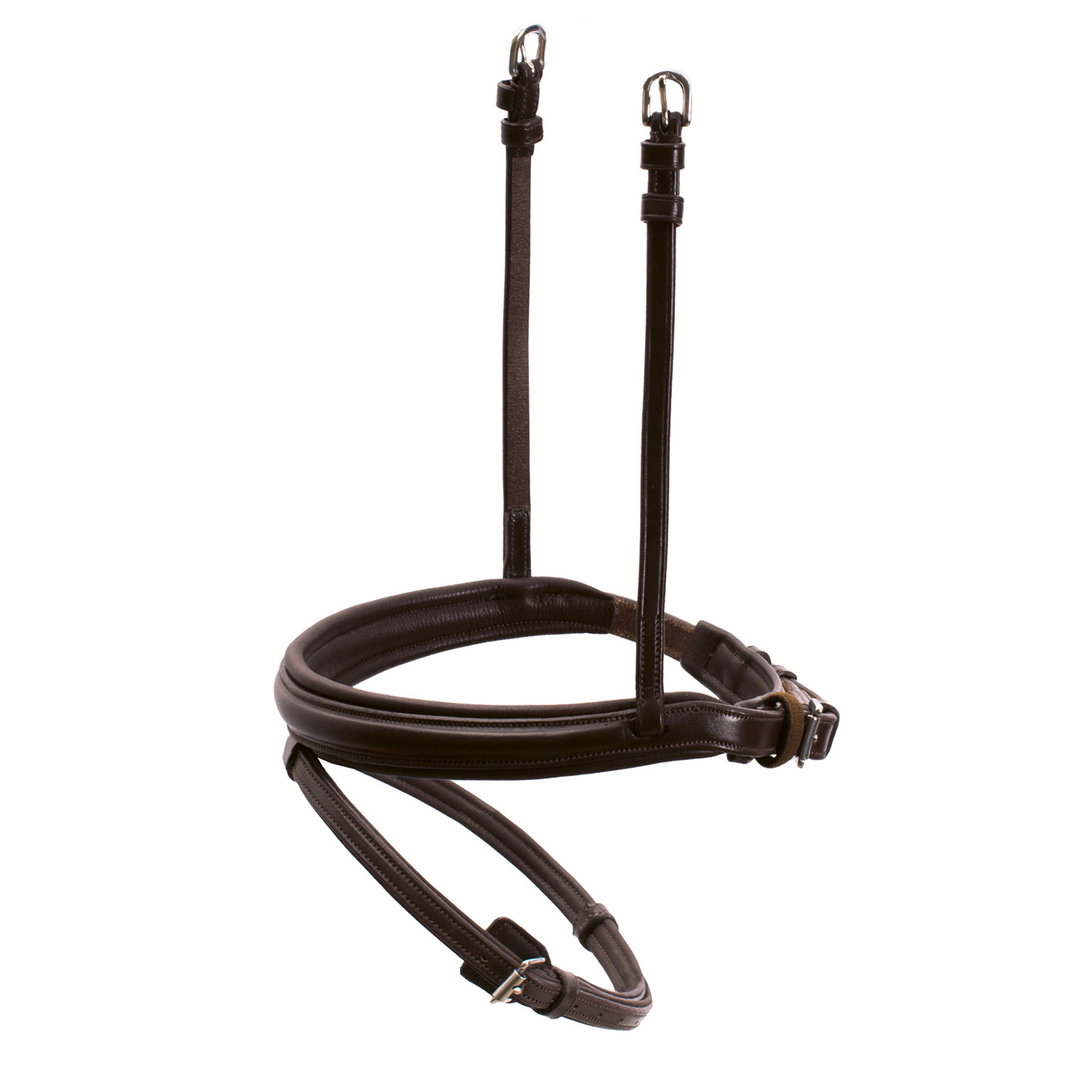 Dark Brown/Silver Muserola Schockemöhle Sports Rome Select