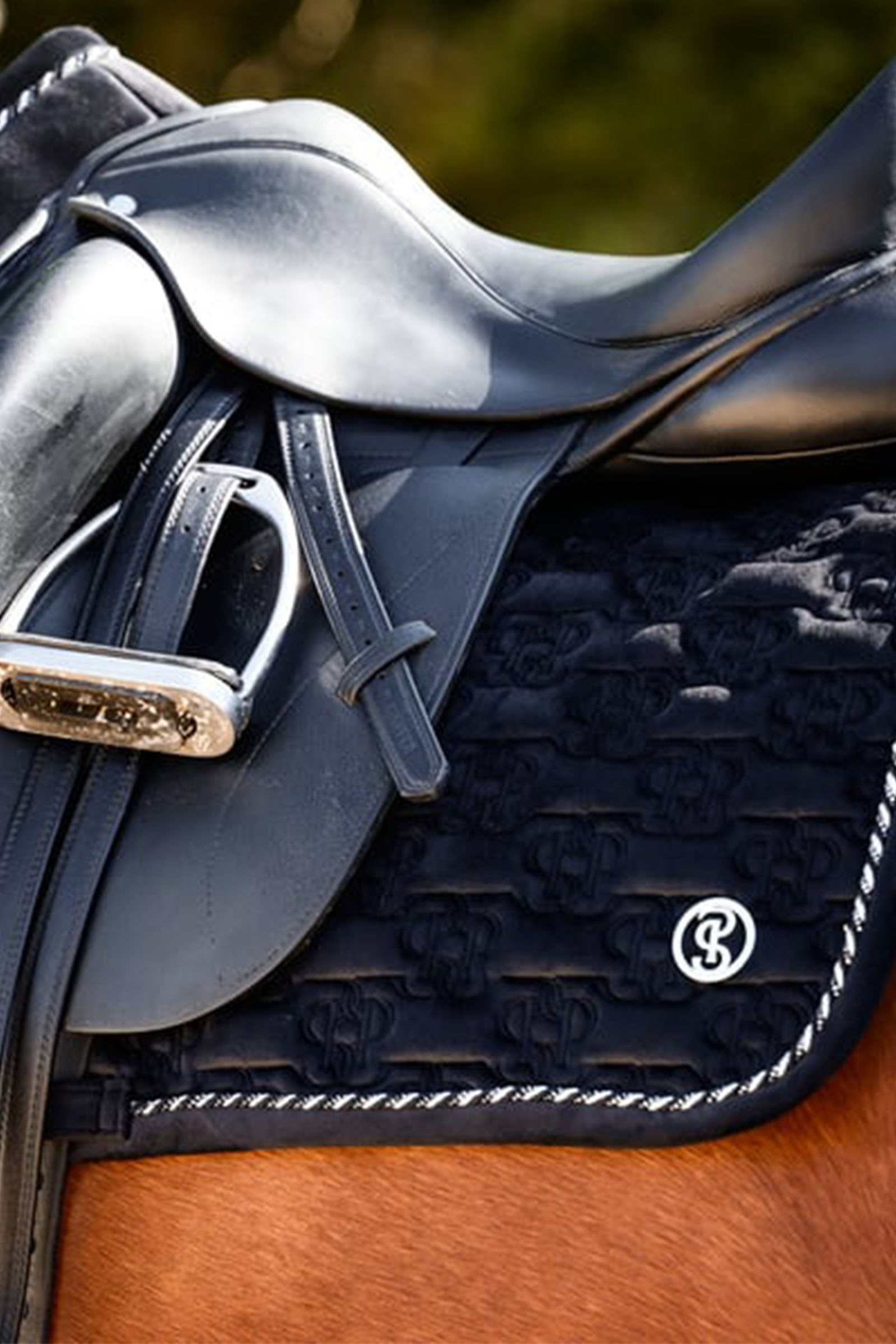 PS of Sweden mantillas Velvet Monogram doma