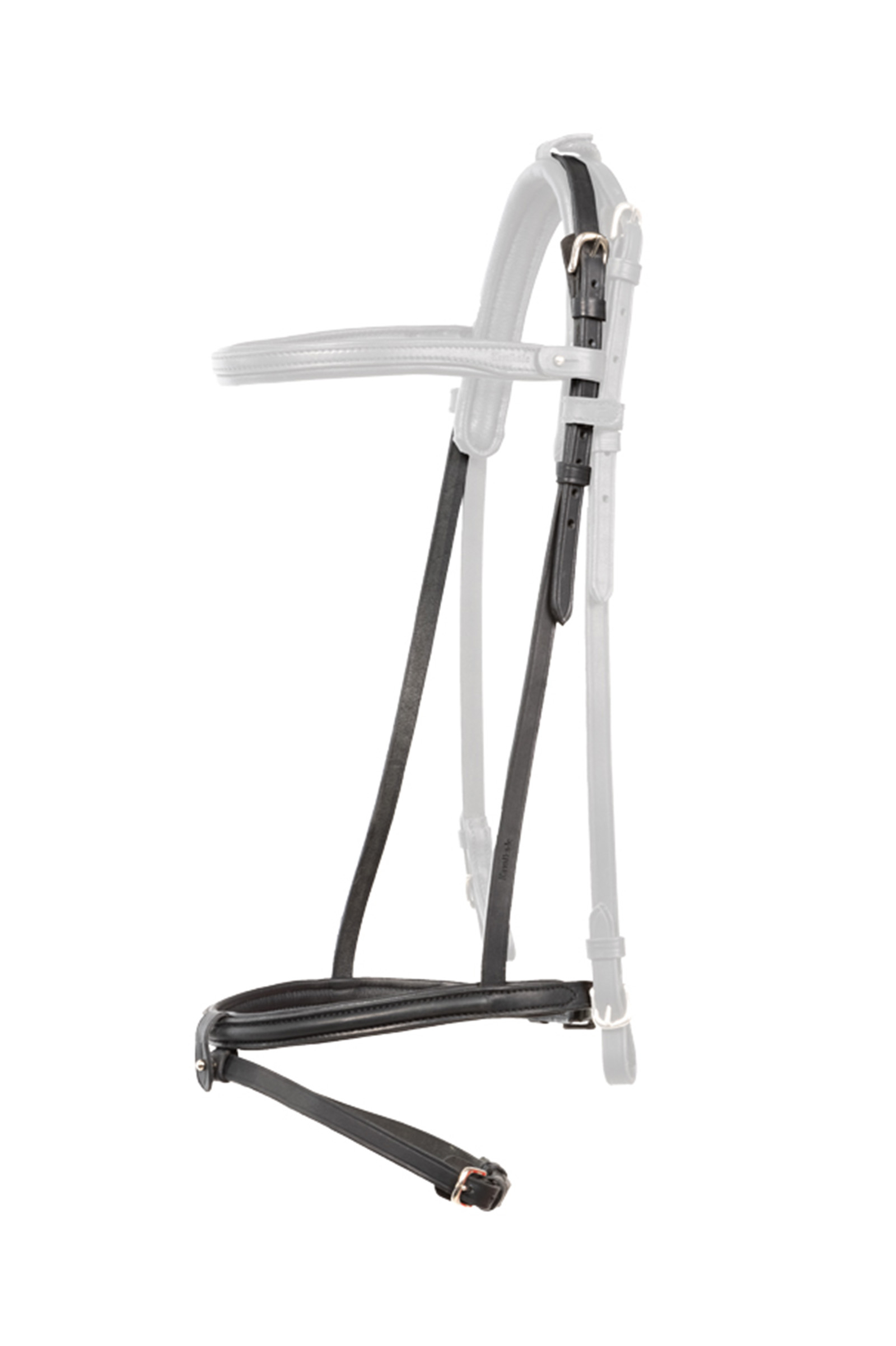 Muserola inglesa Kavalkade Svartur para brida islandesa Kjartan