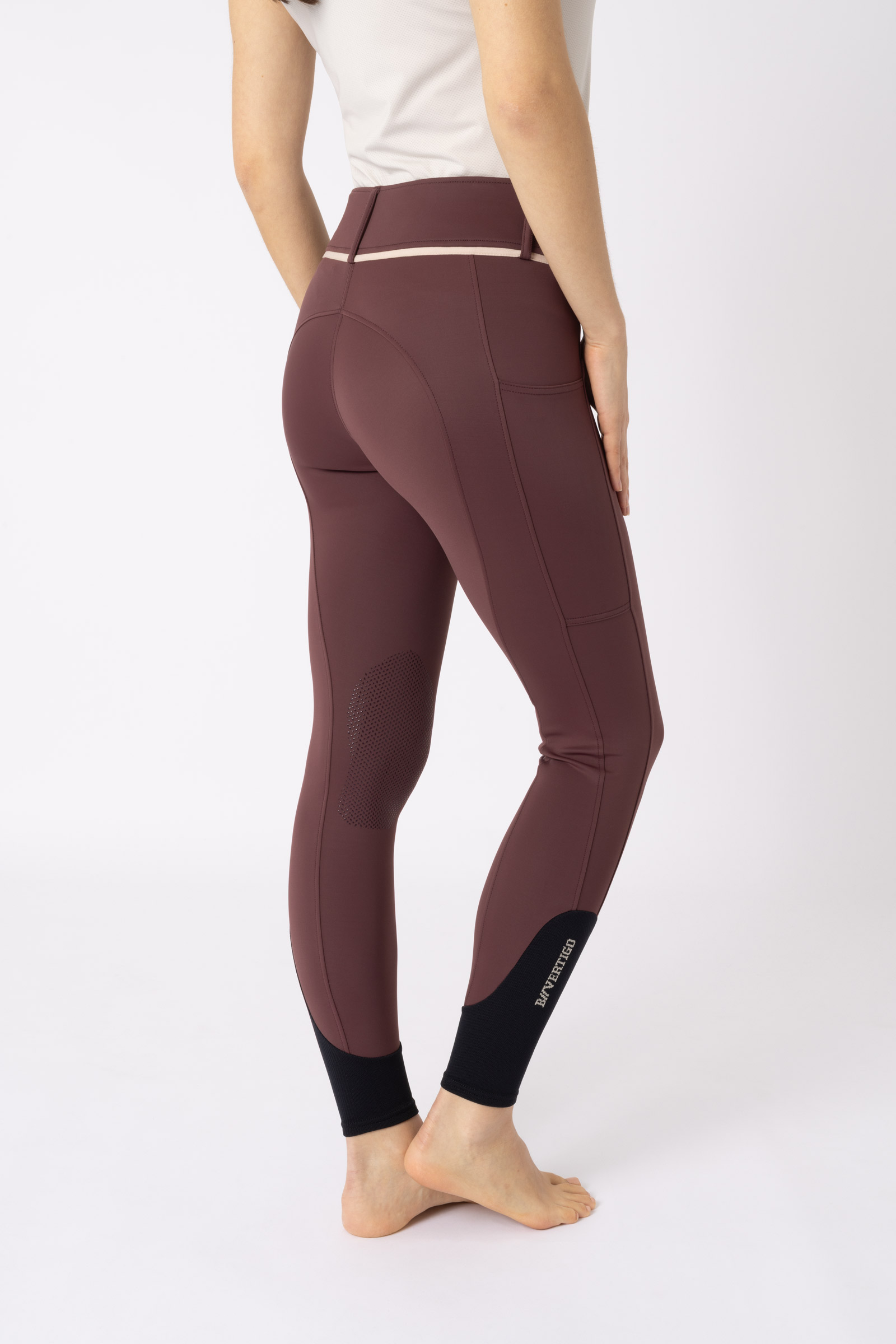 Pantalones de Montar con Refuerzo de Rodilla para Mujer B Vertigo Elea