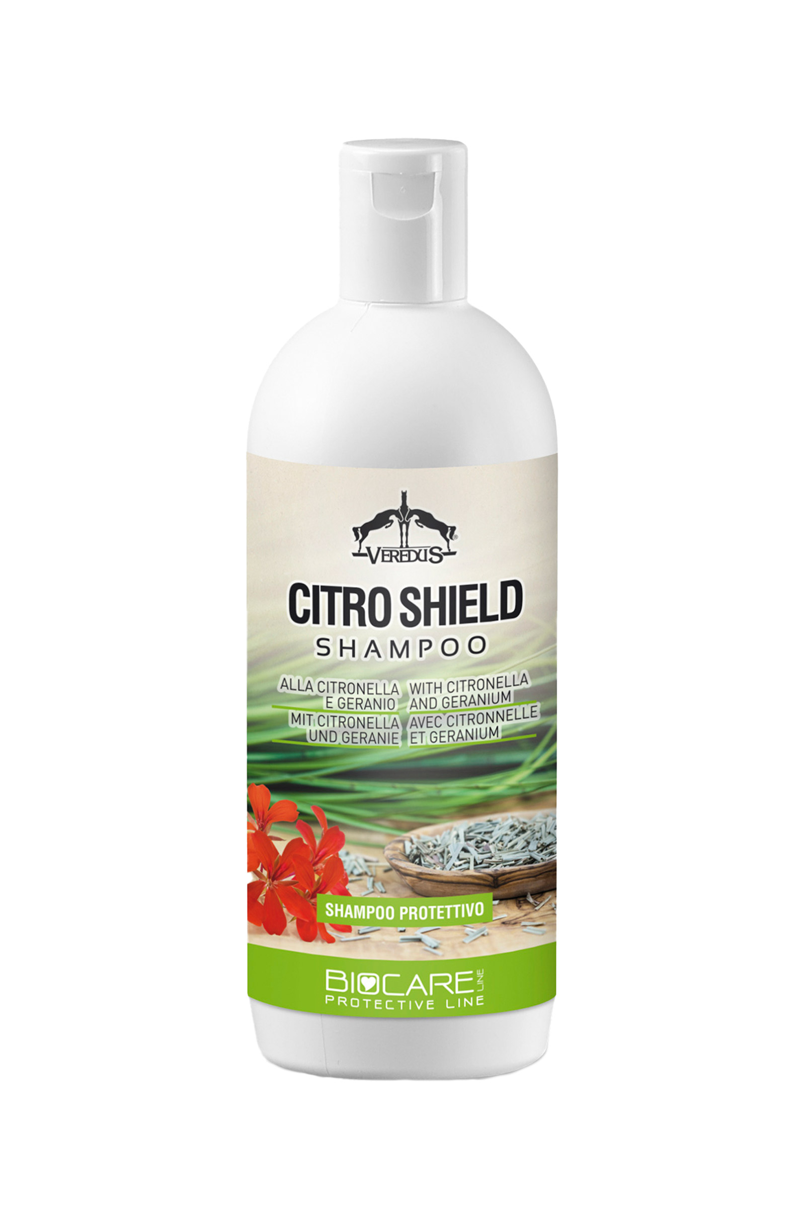 Veredus Citro Shield champ&uacute; repelente de insectos, 500 ml  