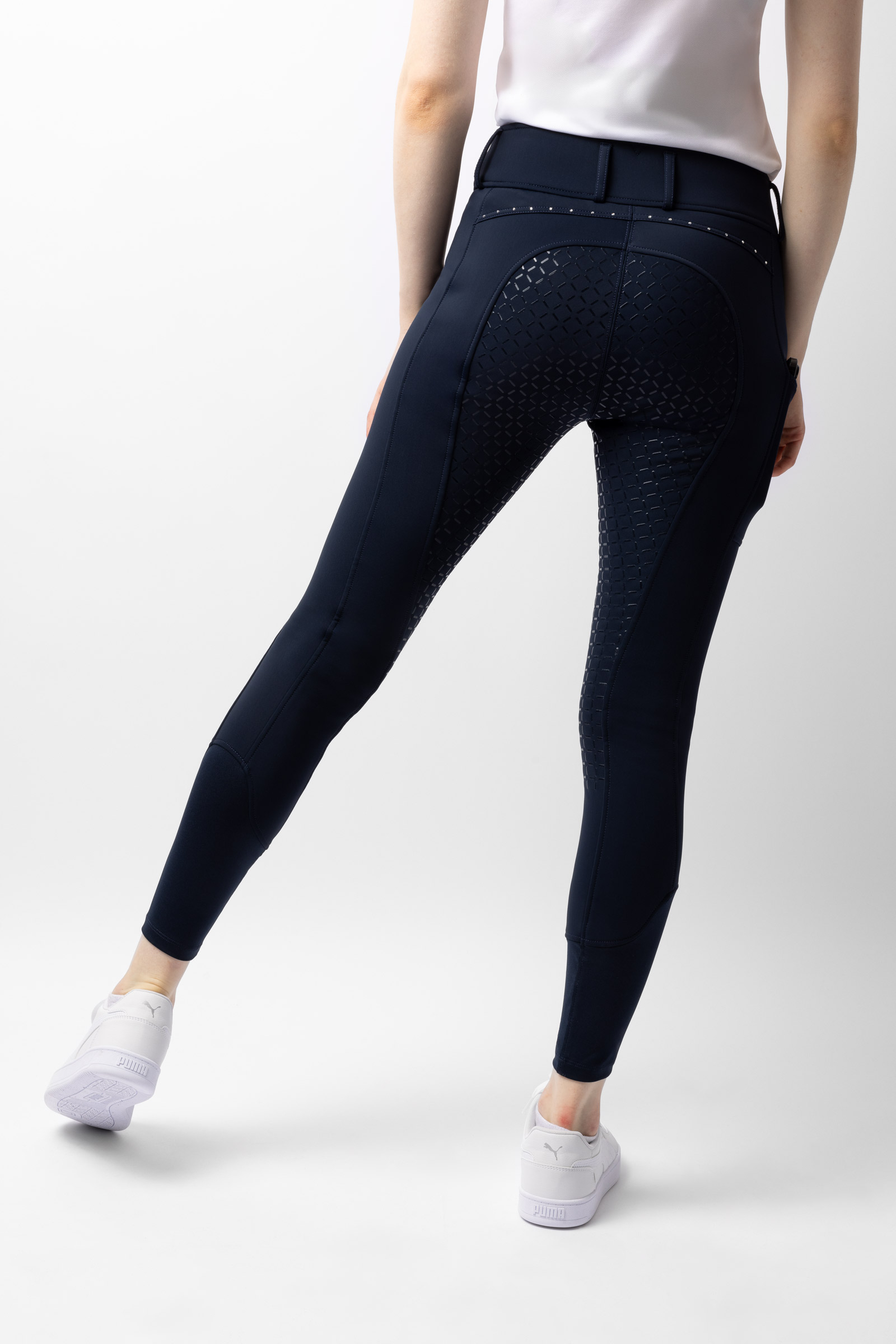 Horze Macy pantalones de montar t&eacute;rmicos con grip completo