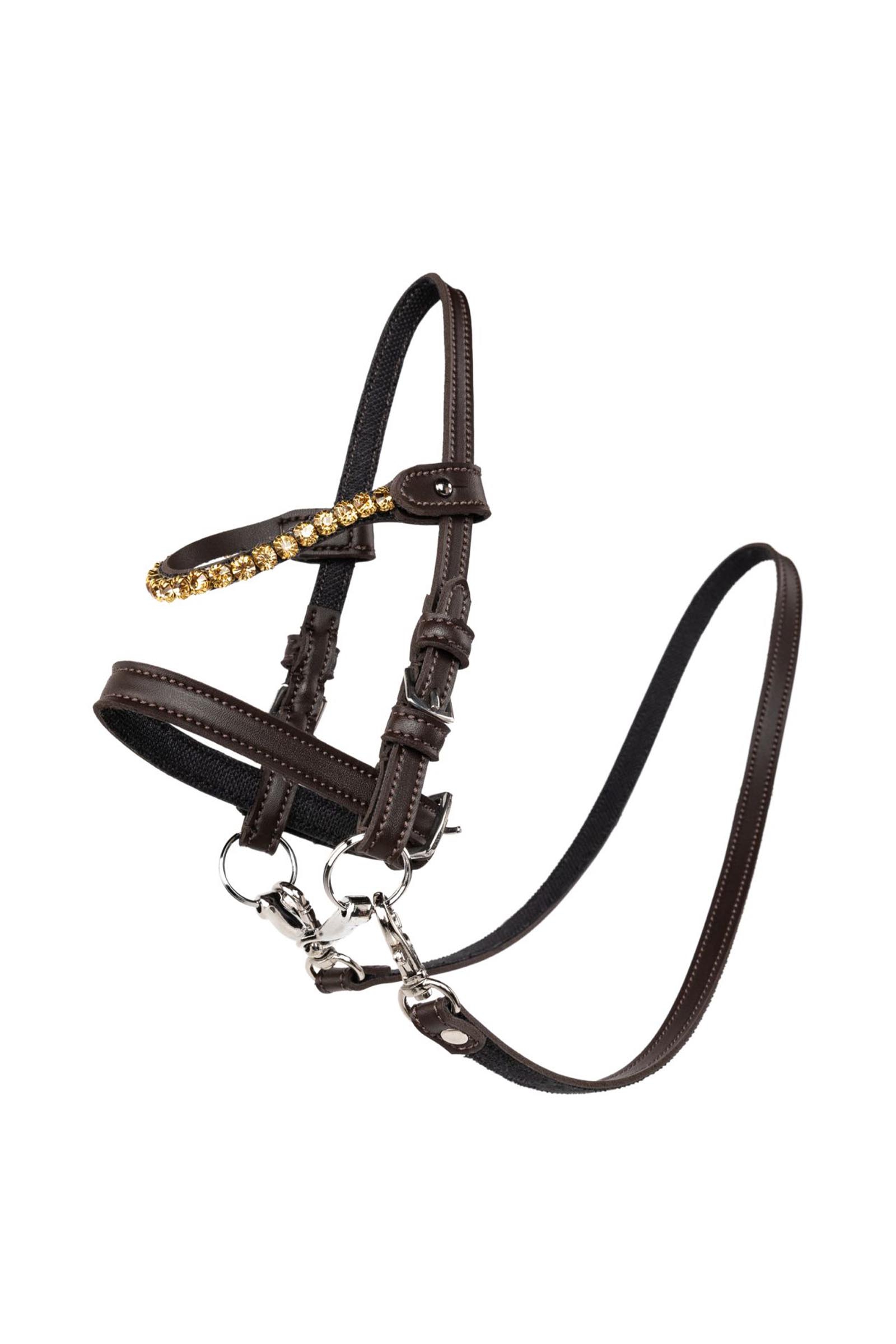 My Hobby Horse brida de cuero con piedras