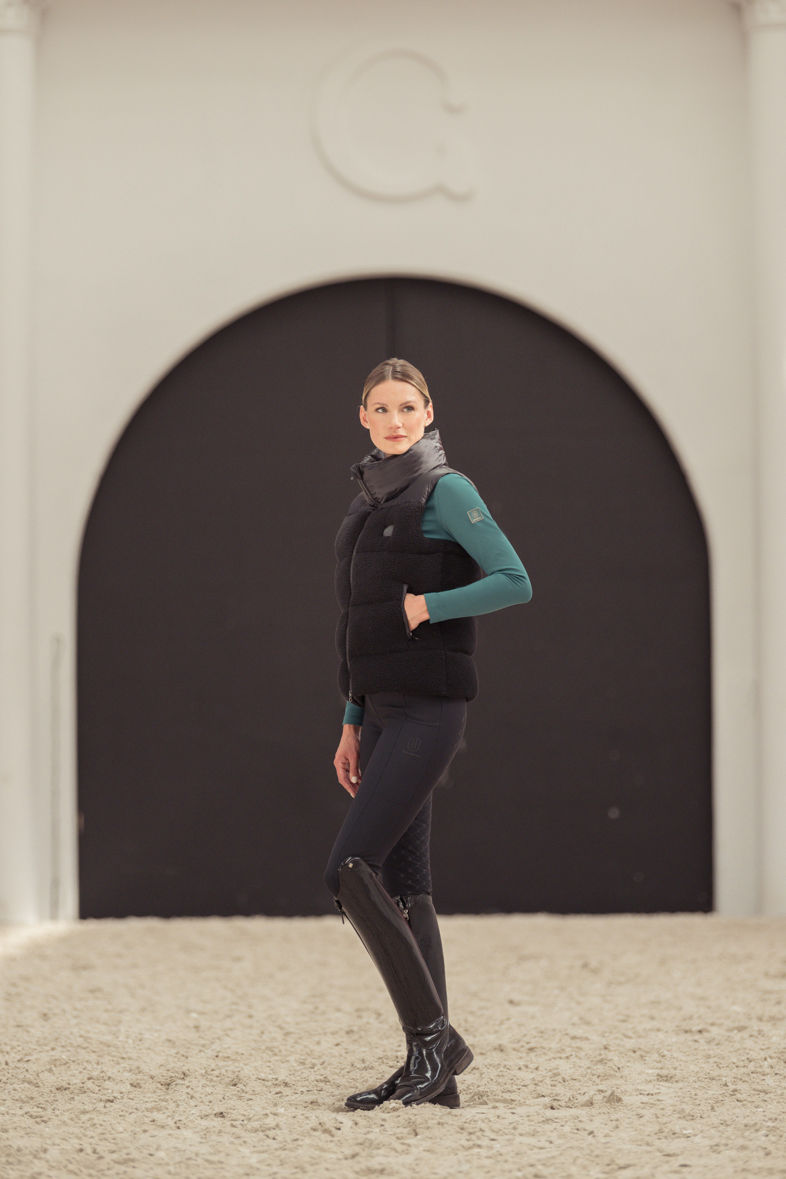 Eskadron Fanatics AW24 Chaleco acolchado de Teddyfleece