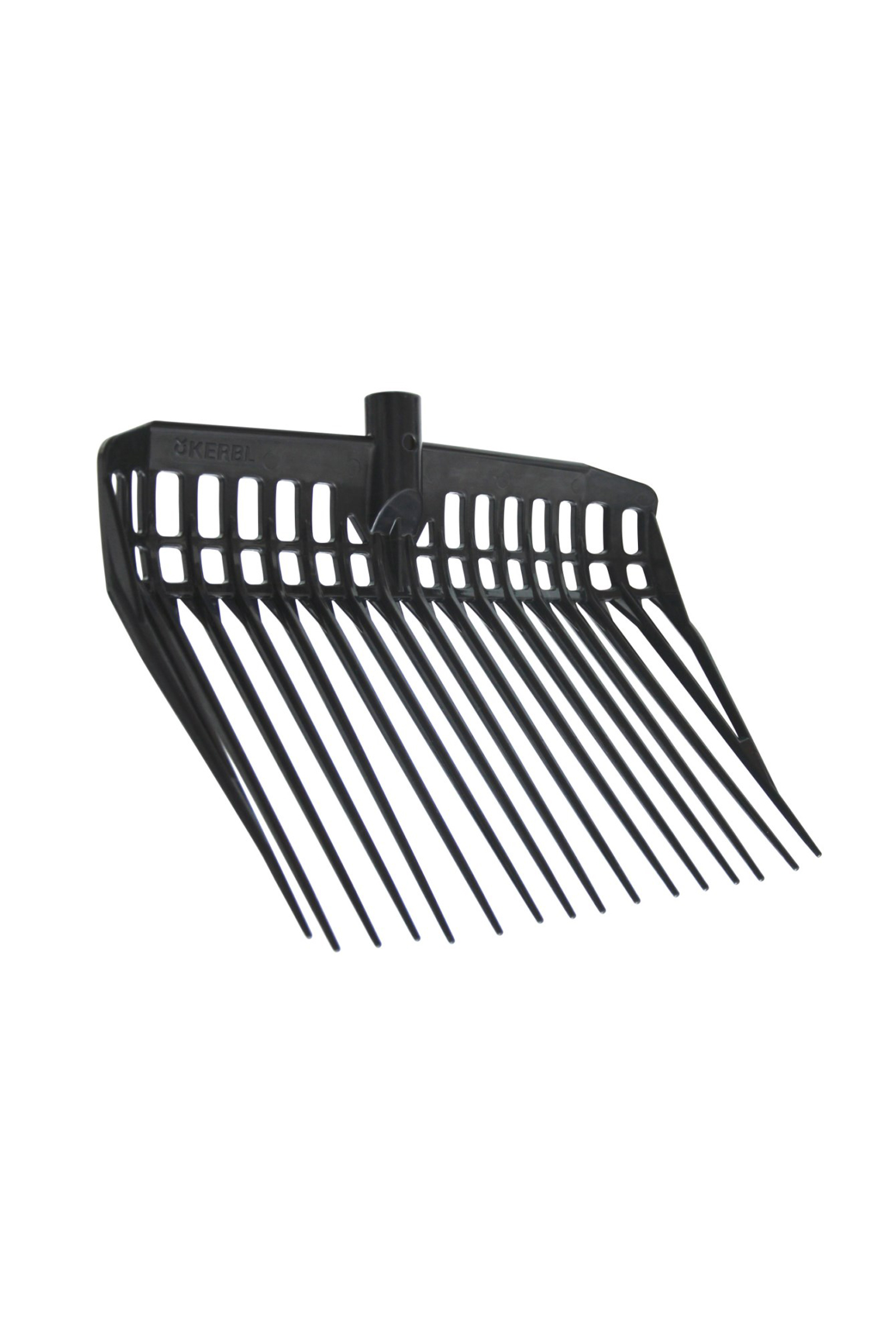 Horquilla para lecho Kerbl EcoFork con mango de metal y agarre en D