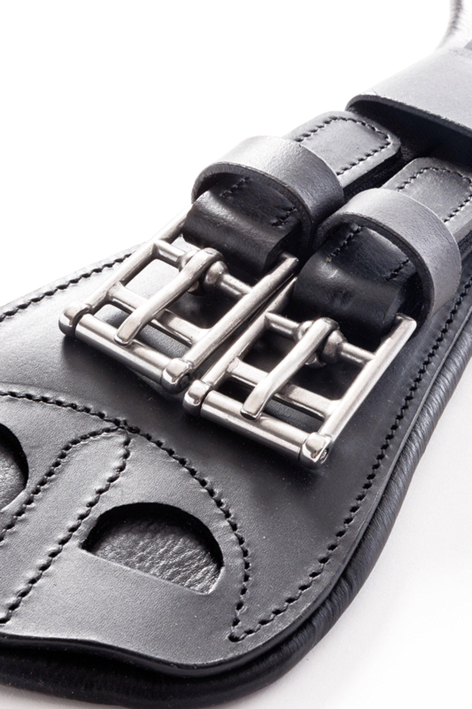 Kavalkade Julius Cincha Corto de Cuero Aceitado con El&aacute;stico