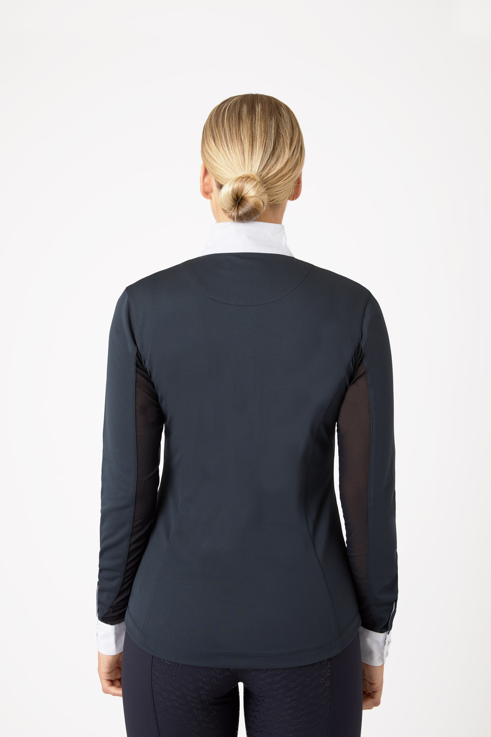 Camisa de Concurso Funcional de MangaLarga para Mujer Horze Blaire LSF 30+