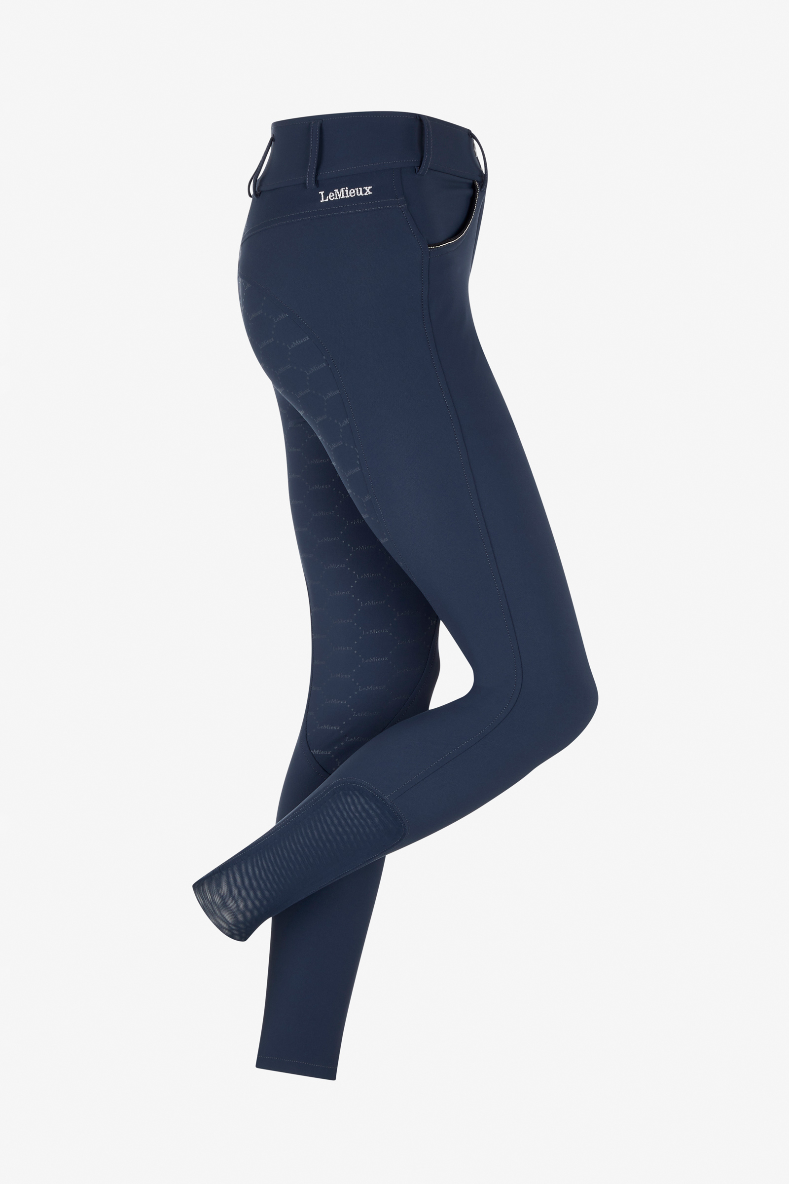 Navy LeMieux Victoria pantalones de montar de asiento completo para mujer