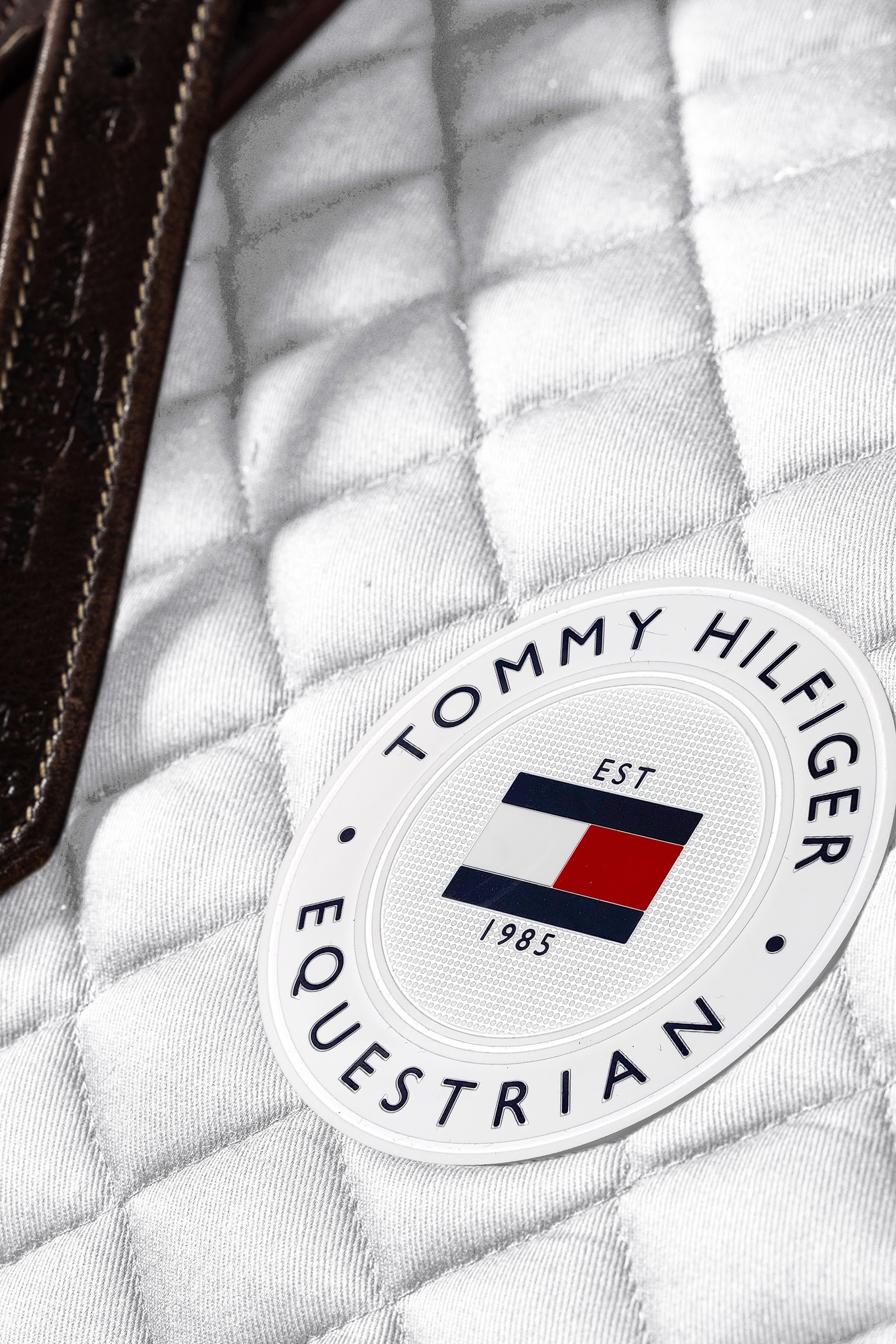 Tommy Hilfiger Equestrian Global Manta de Gofre para Saltos