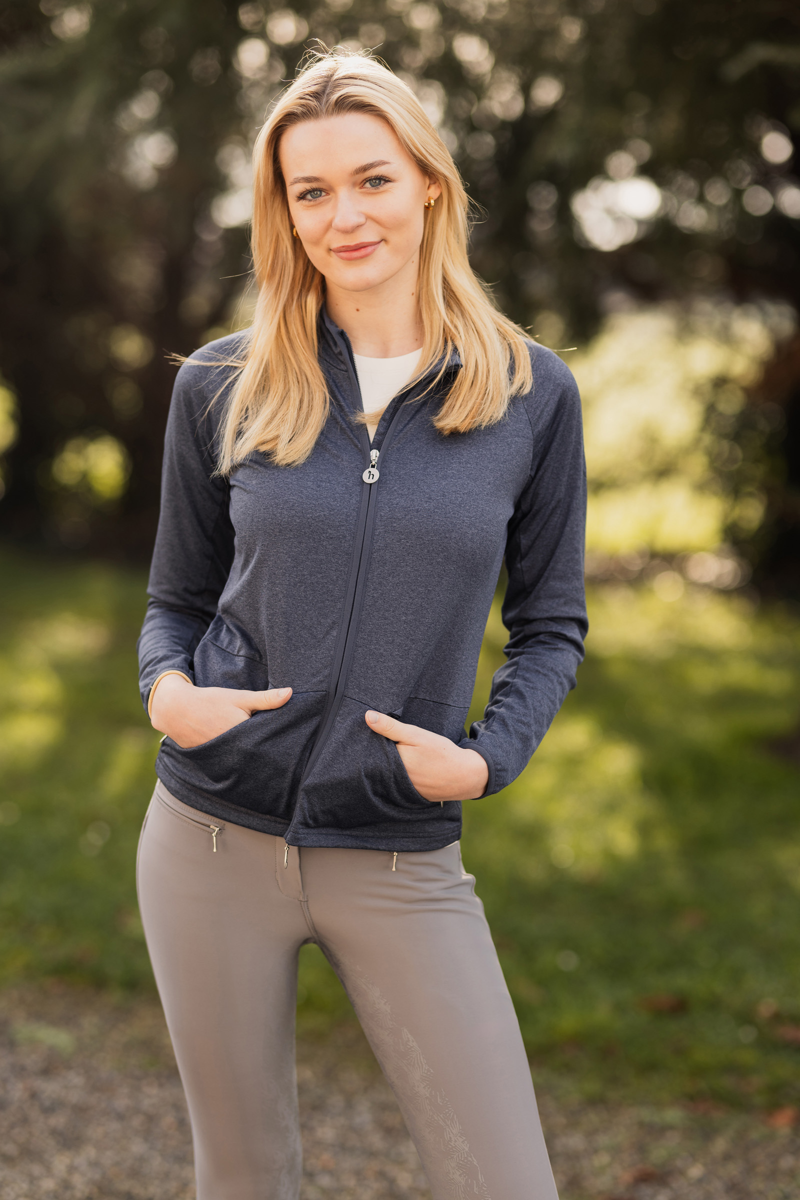 Chaqueta de Equitaci&oacute;n Funcional de Entrenamiento para Mujer Horze Alice