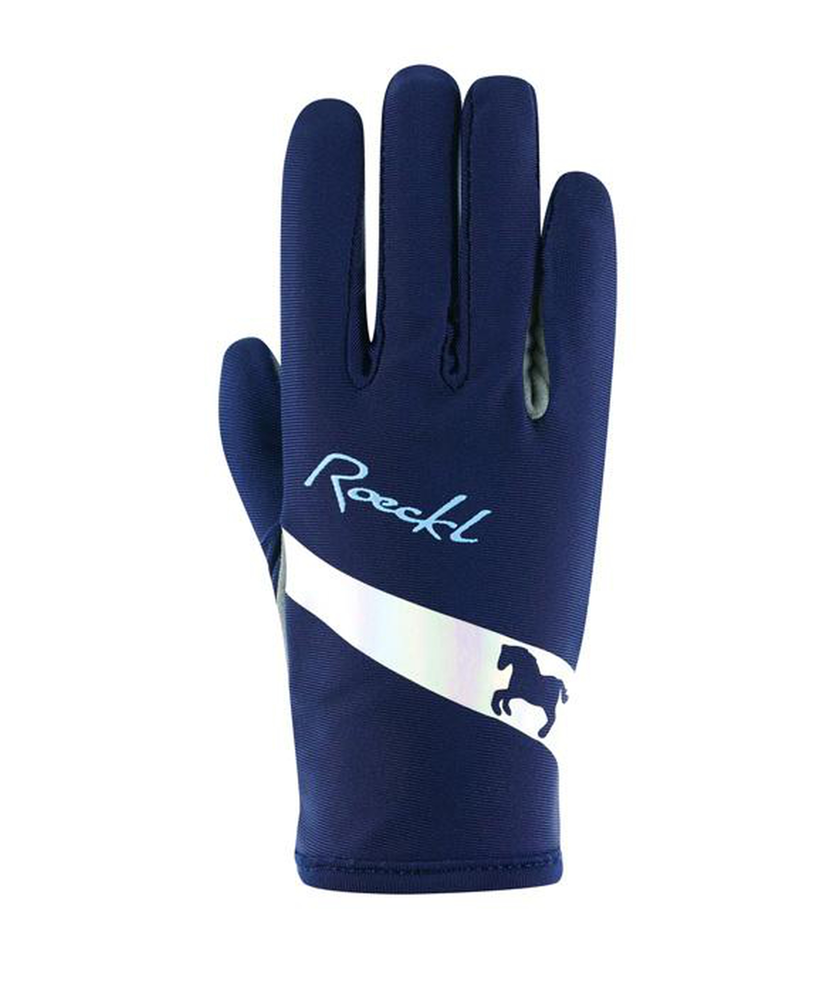 Patriot Blue Roeckl Kapriole Guantes de equitaci&oacute;n para ni&ntilde;os