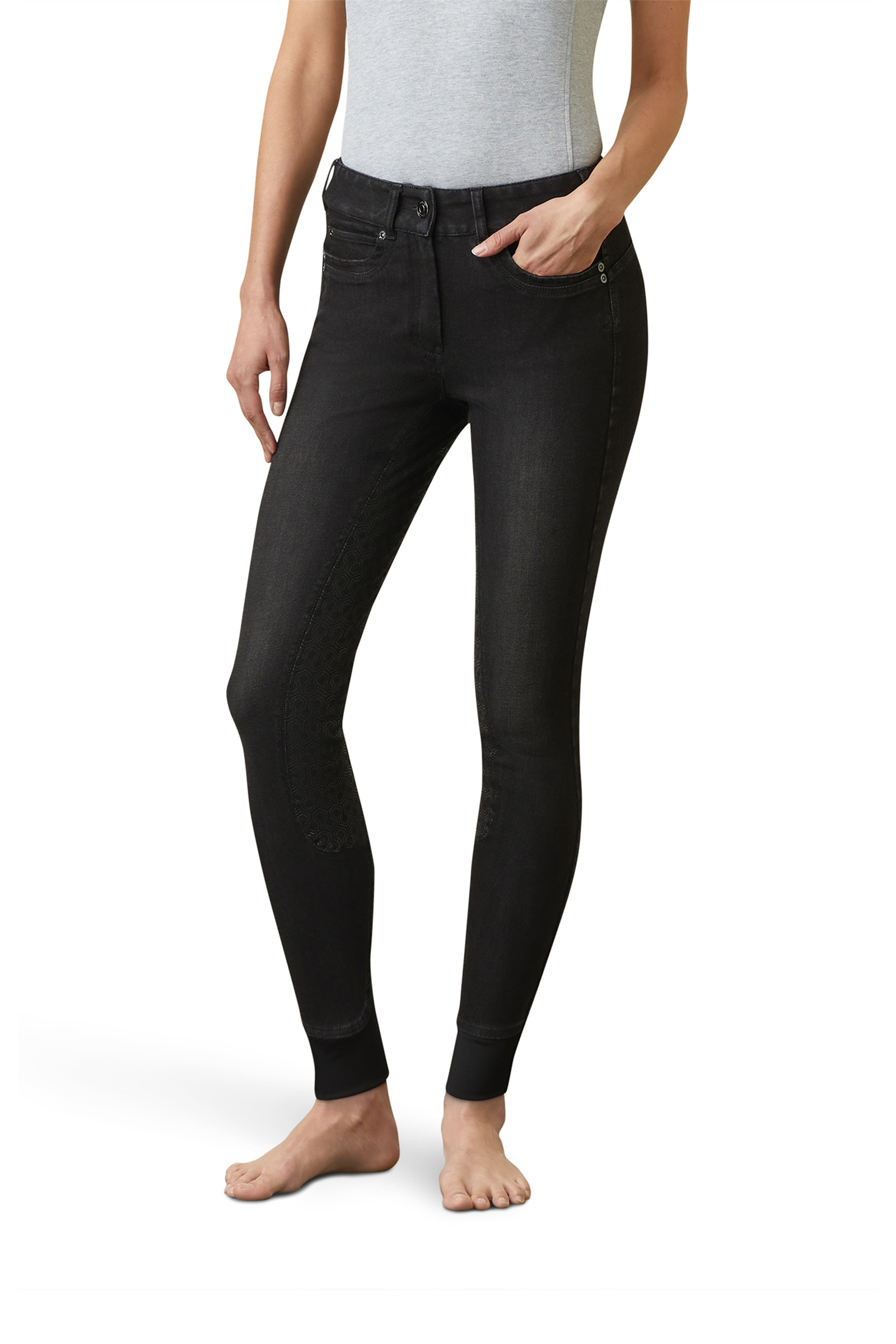 Pantalones de mezclilla con agarre completo para mujer Ariat Halo B