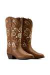 Ariat Mujer Heritage Meadow botas western con puntera redonda