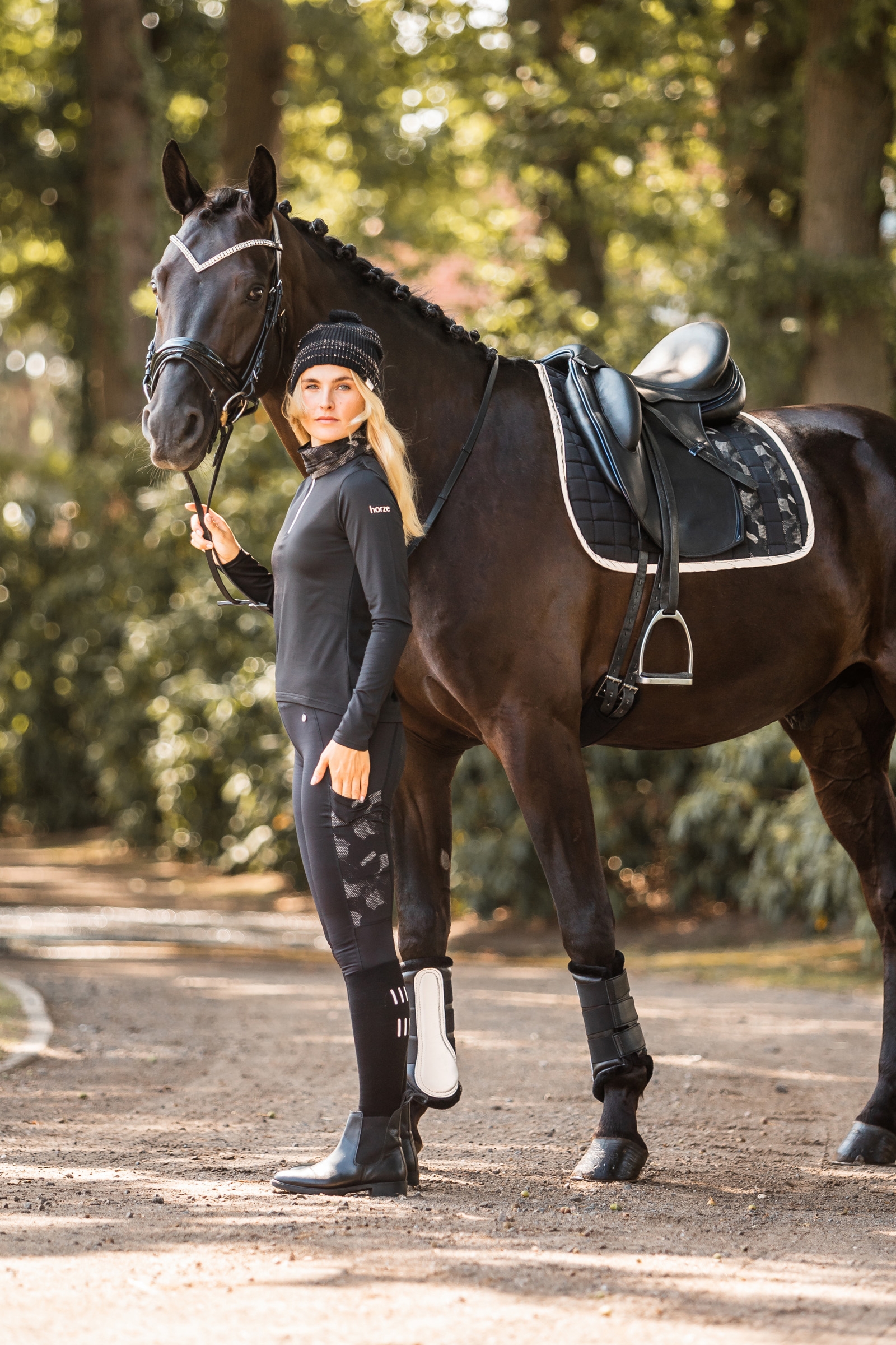 Mantilla Reflectante Horze Luminox