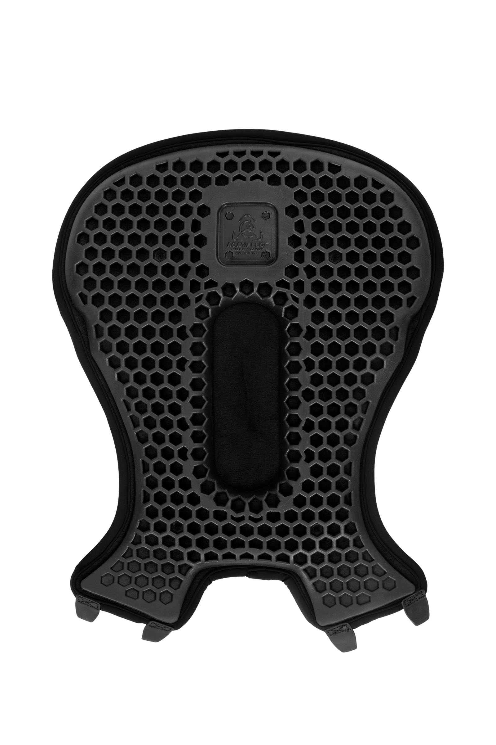 Black Acavallo Ortho-Pubis salvacruz western Hexa Gel-Out Dri-Lex, 20 mm  