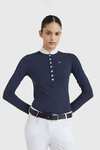 Tommy Hilfiger Equestrian - Camiseta de manga larga para mujer