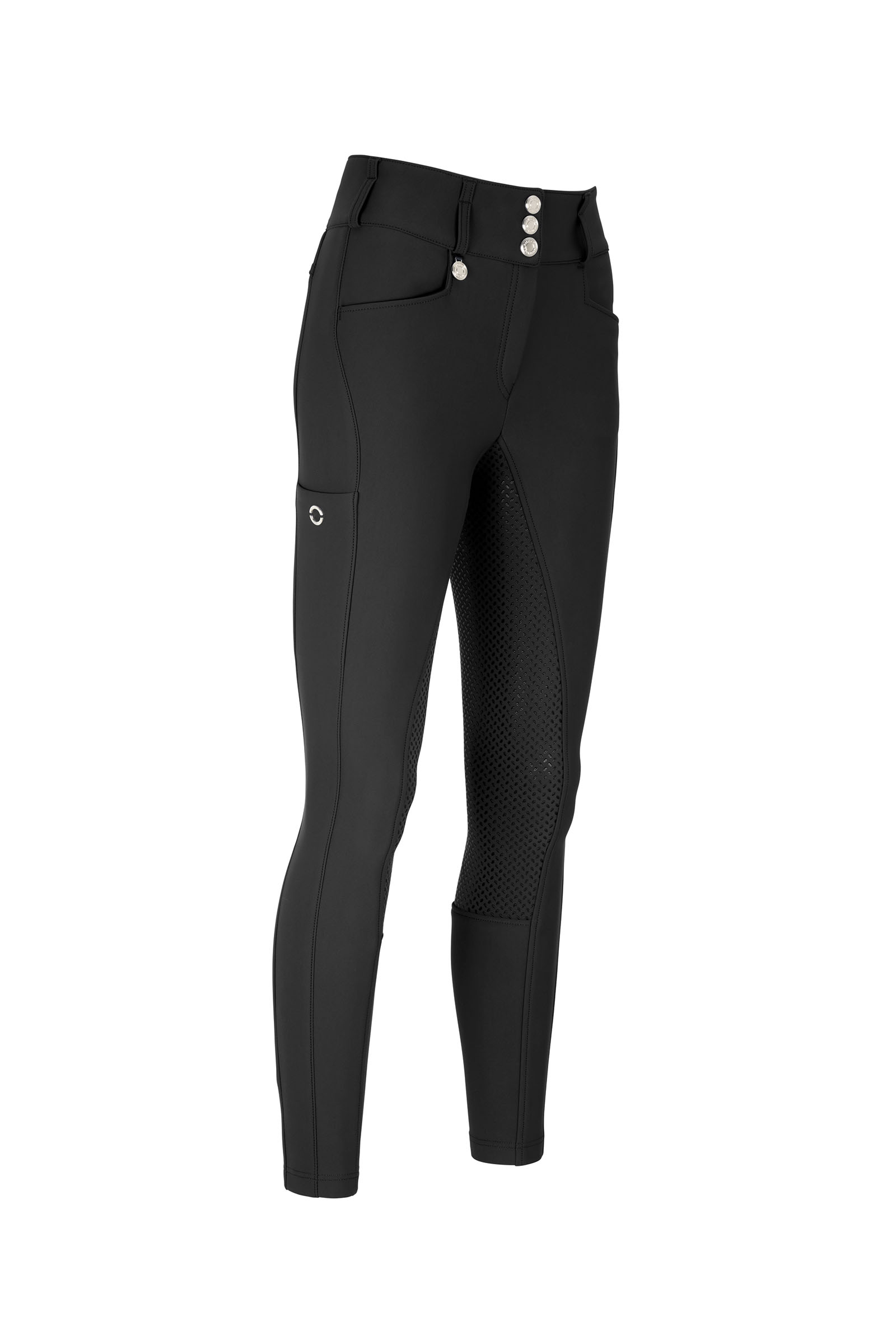 Pikeur Pantalones de Equitación Invierno de Cintura Alta Full Grip