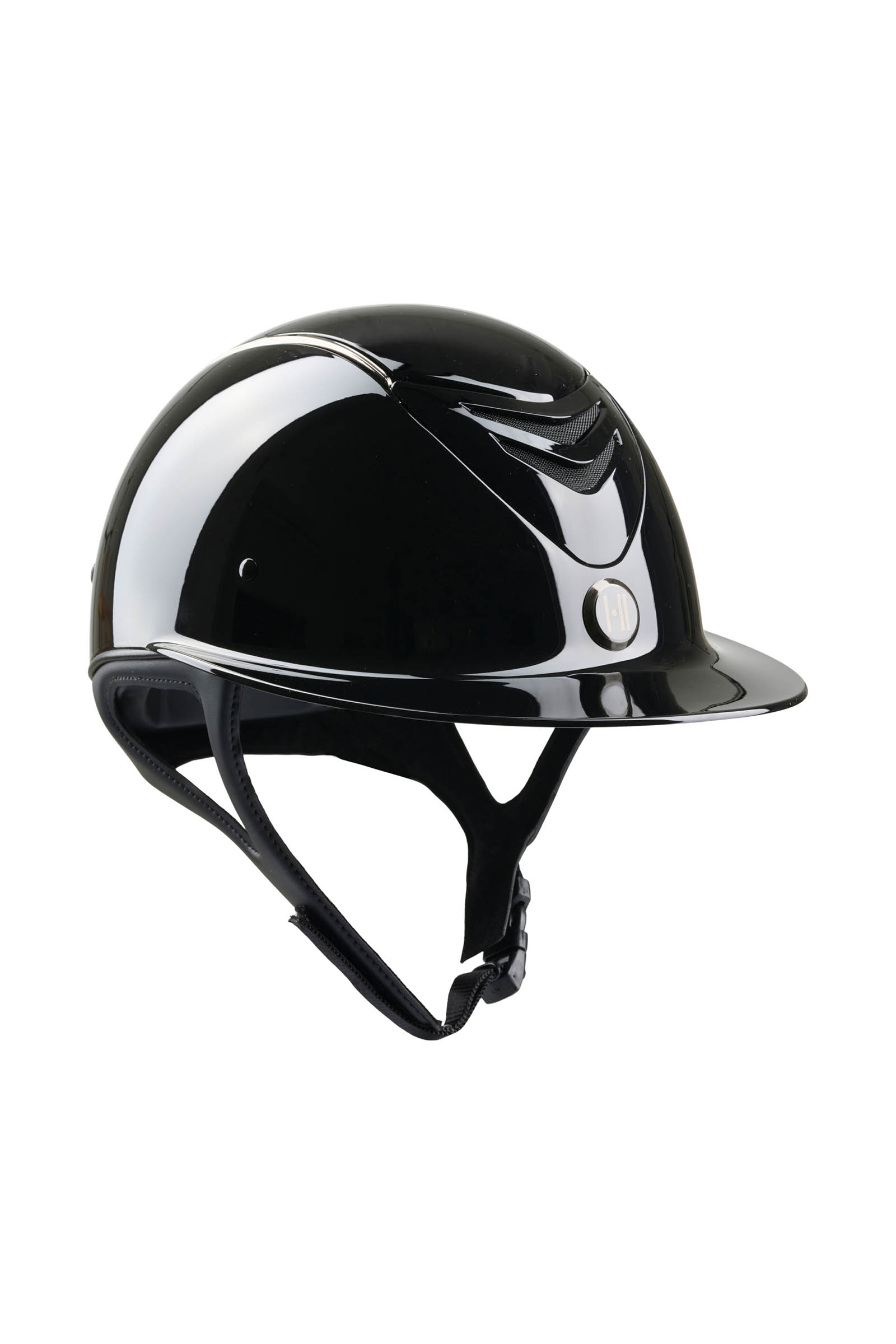 Casco de Equitaci&oacute;n Brillo Cromo Ribete MIPS OneK Avance
