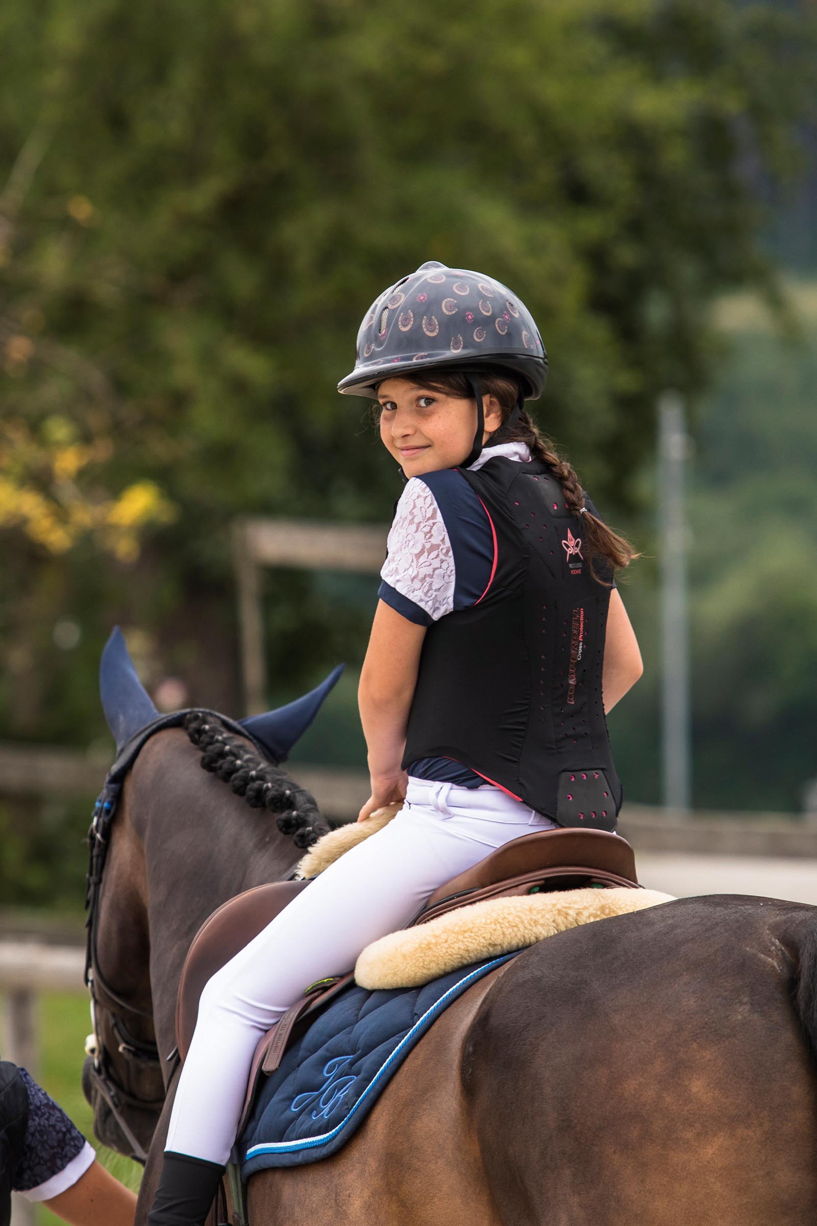 Komperdell chaleco bal&iacute;stico para ni&ntilde;os con protector de espalda