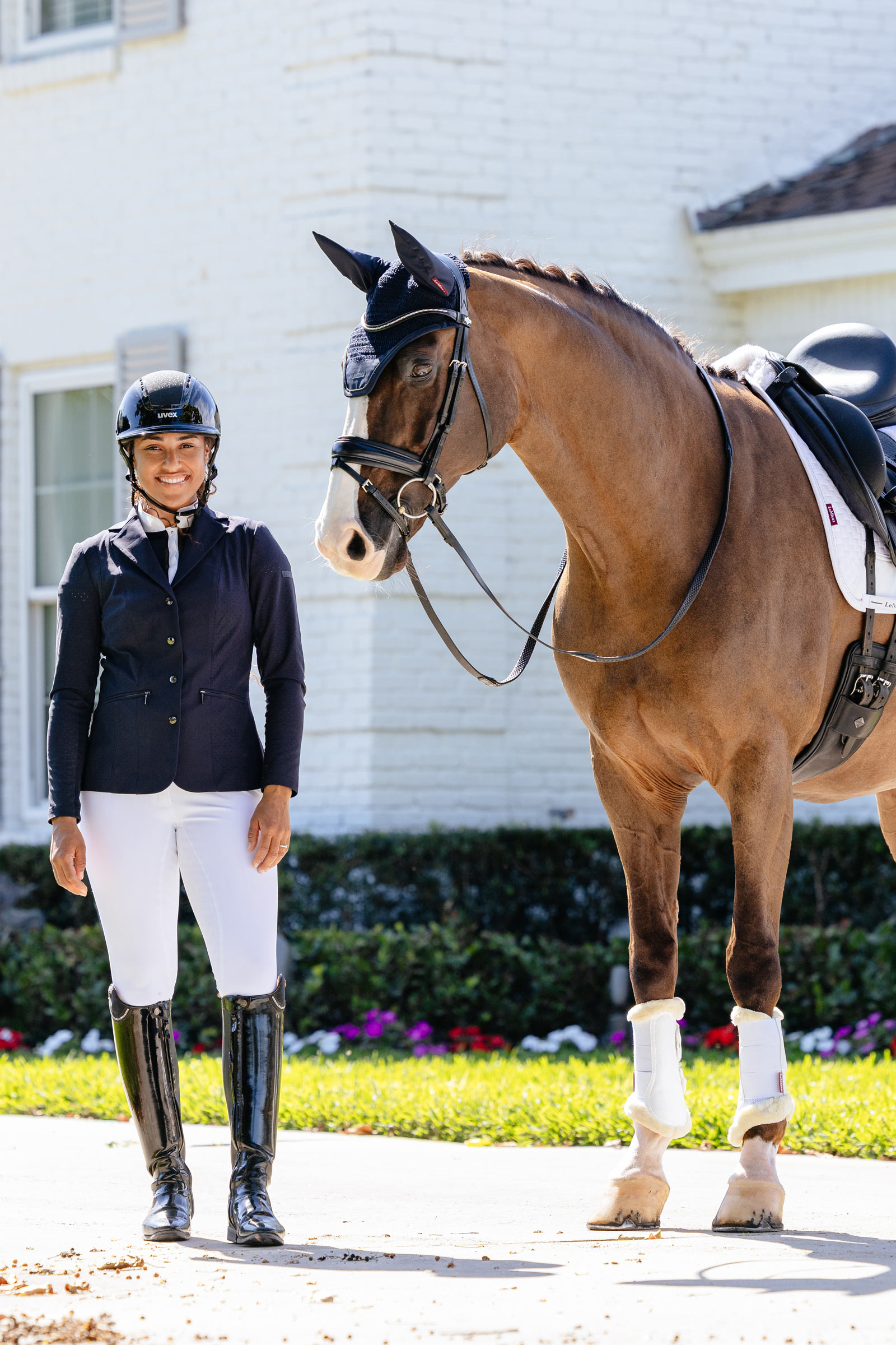 LeMieux Puissance mantilla doma de antelina