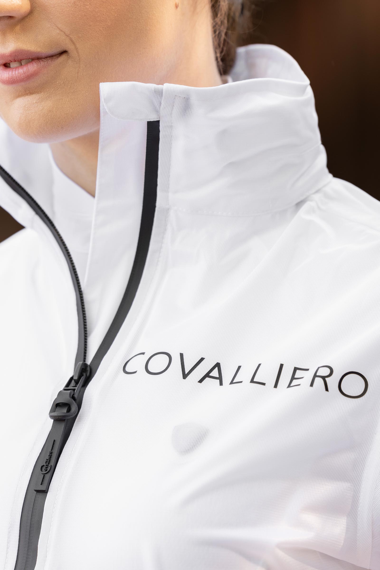 Covalliero ClearView chaqueta de lluvia semitransparente para mujer SS25  