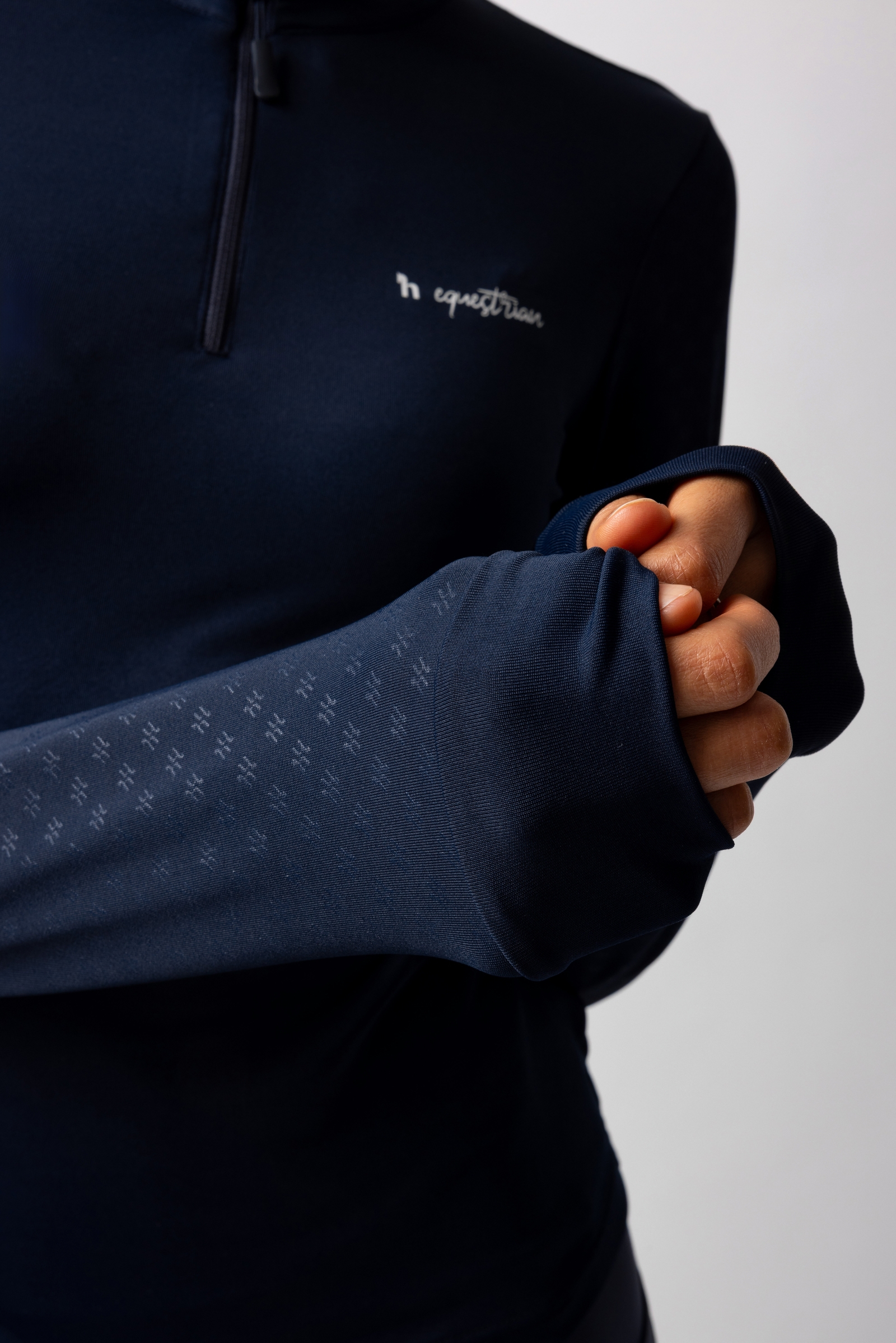 Horze Jocelyn camiseta de entrenamiento para ni&ntilde;os con mangas largas  