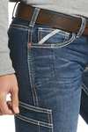 Ariat Rebar Vaqueros mujer Durastretch Riveter de corte recto