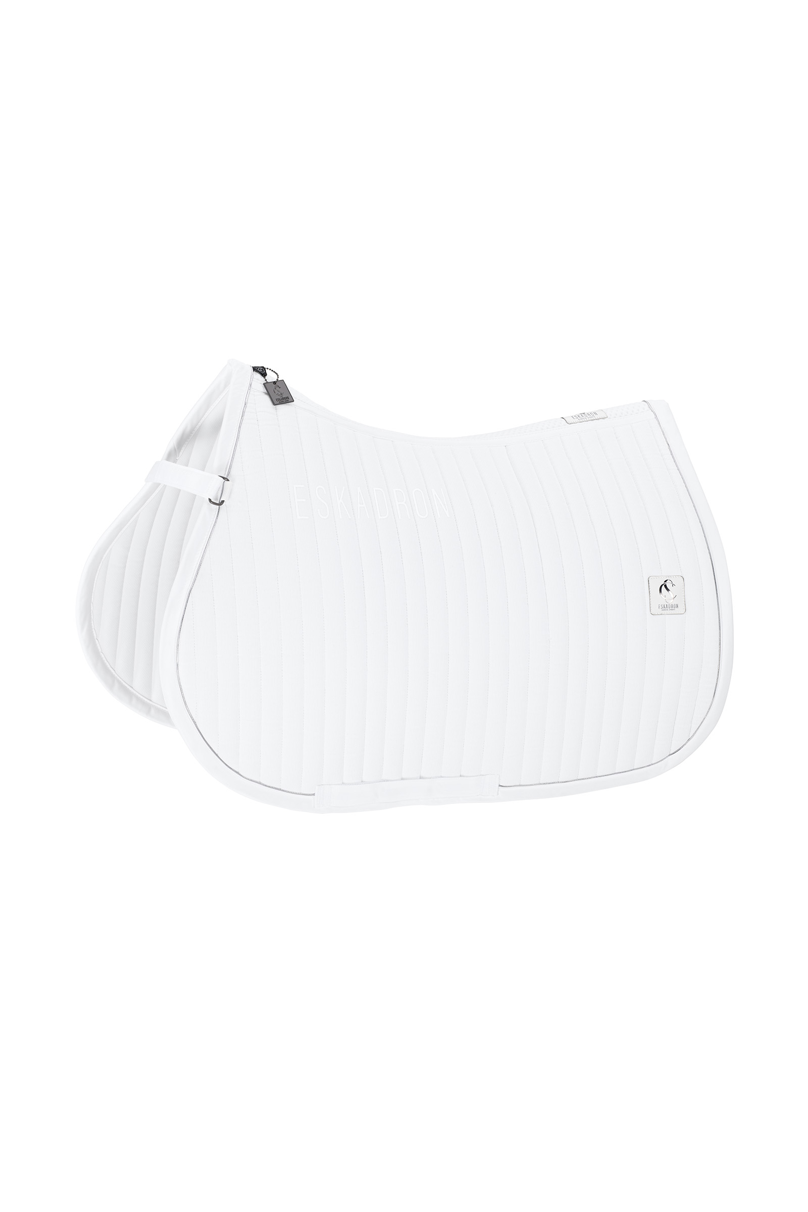 White Eskadron Mantilla de Salto Classic Sports Cord Emblem SS24