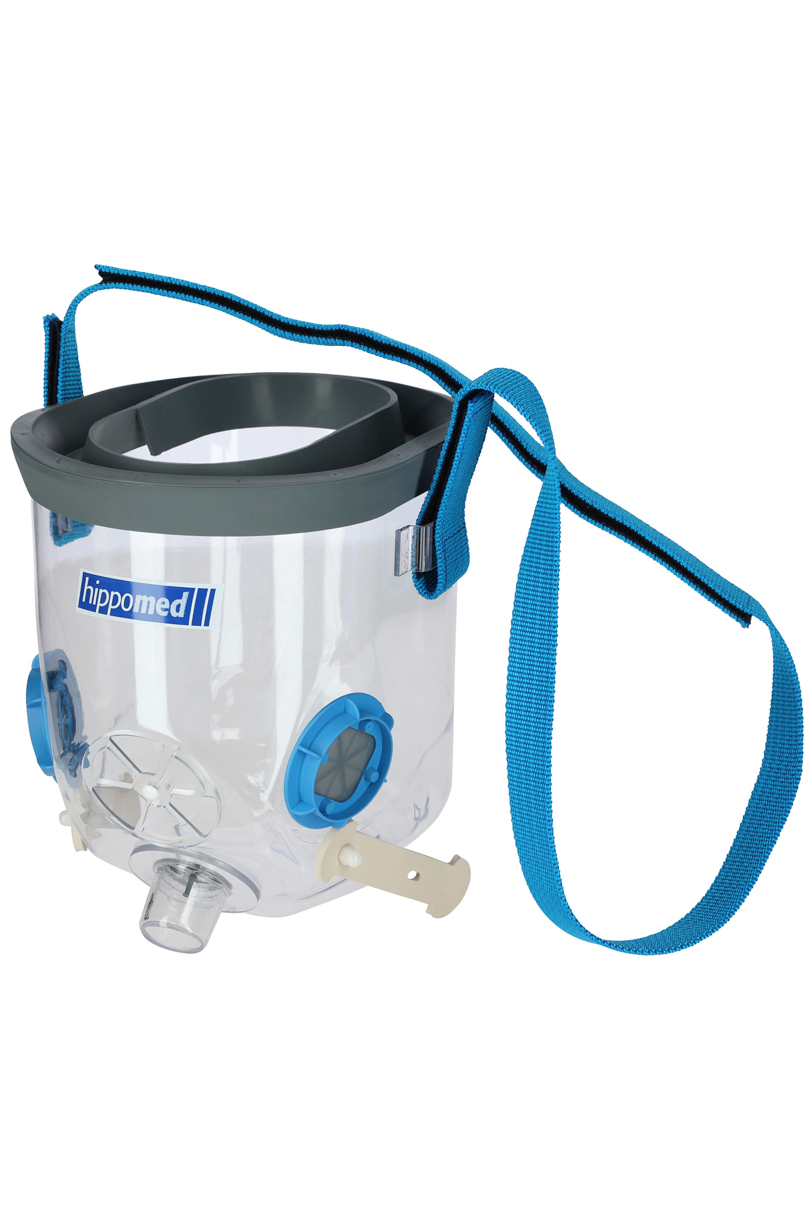 M&aacute;scara Inhalaci&oacute;n Hippomed incluye Accesorios para Air One Flex, Warmblood