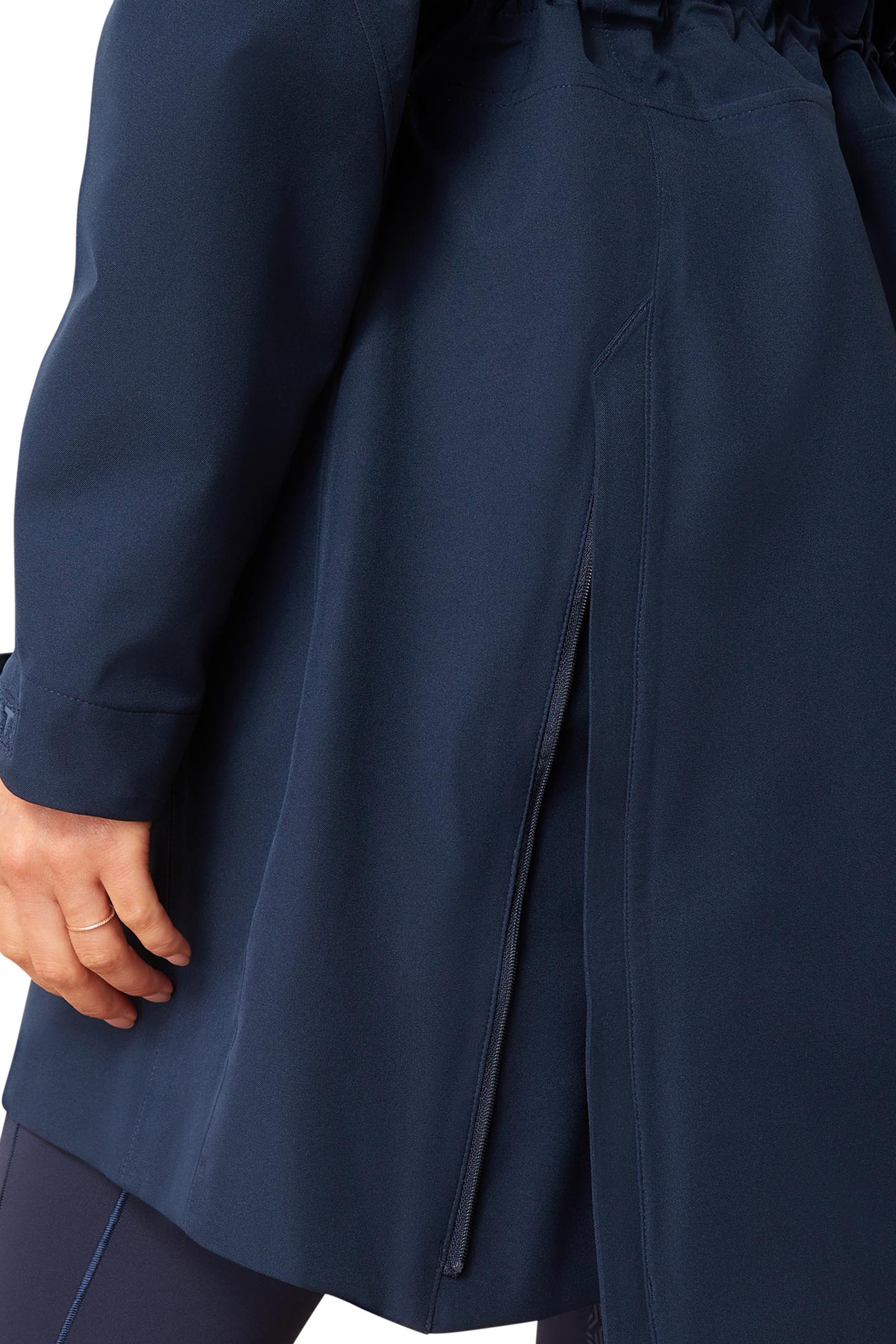 Ariat Coastal H2O Parka larga impermeable para mujer