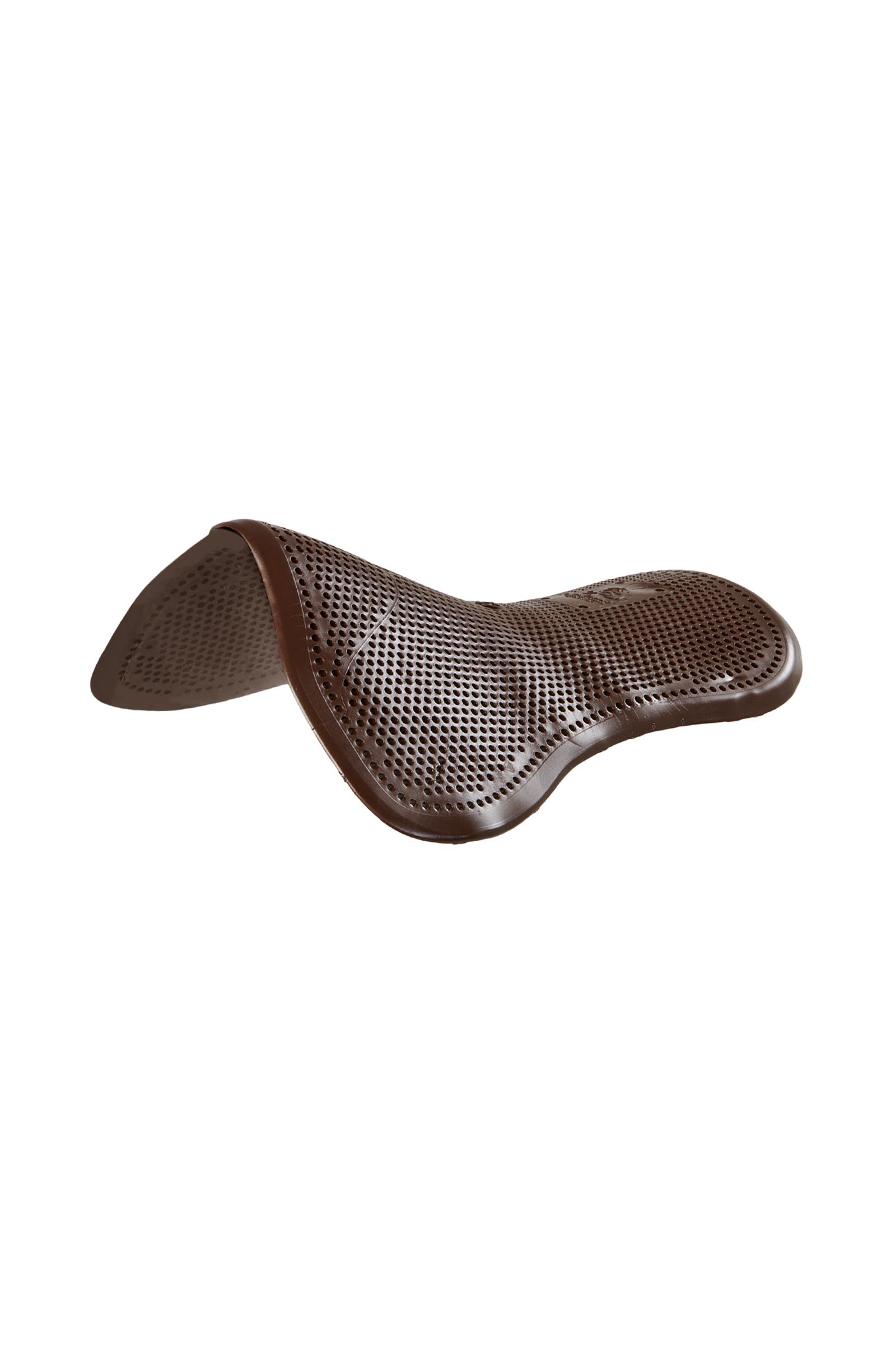 Brown Acavallo Gel Pad Pony antideslizante Classic plano