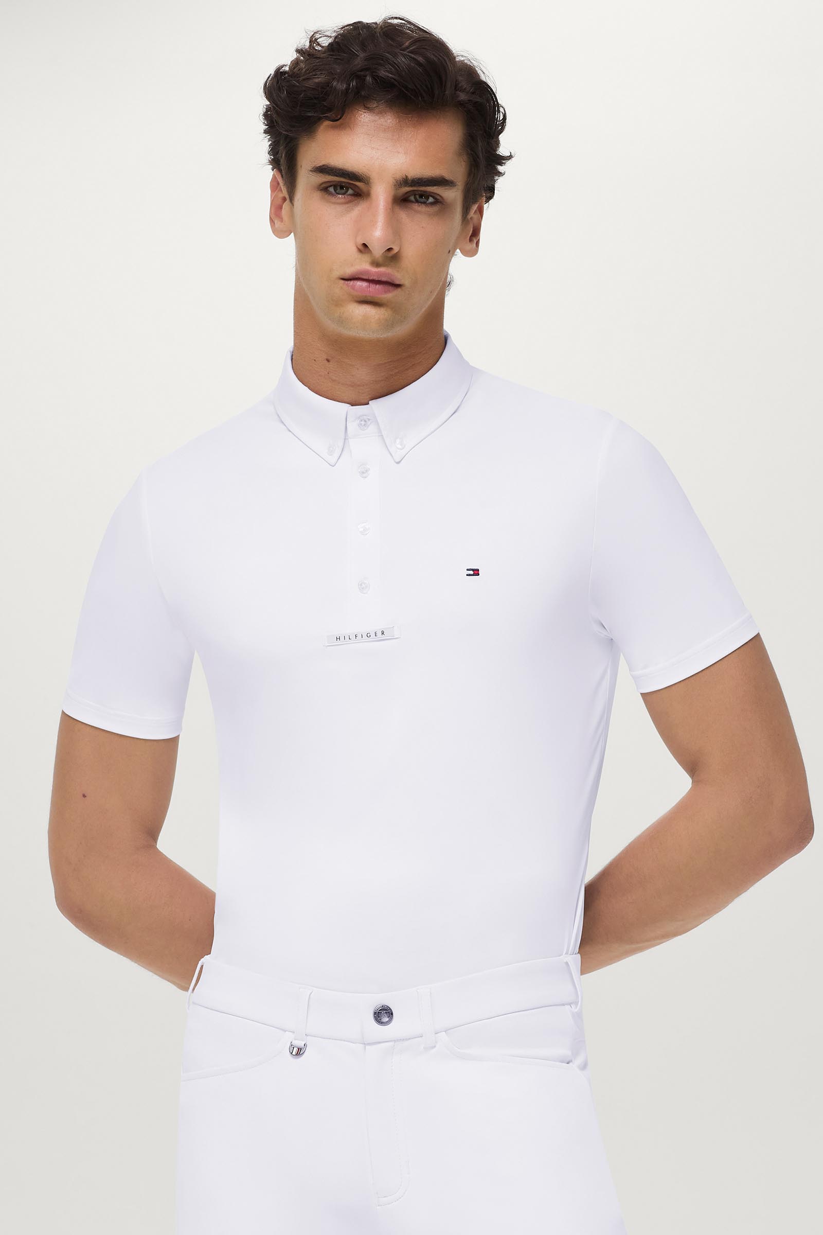 Tommy Hilfiger Equestrian Alex camisa de concurso para hombre
