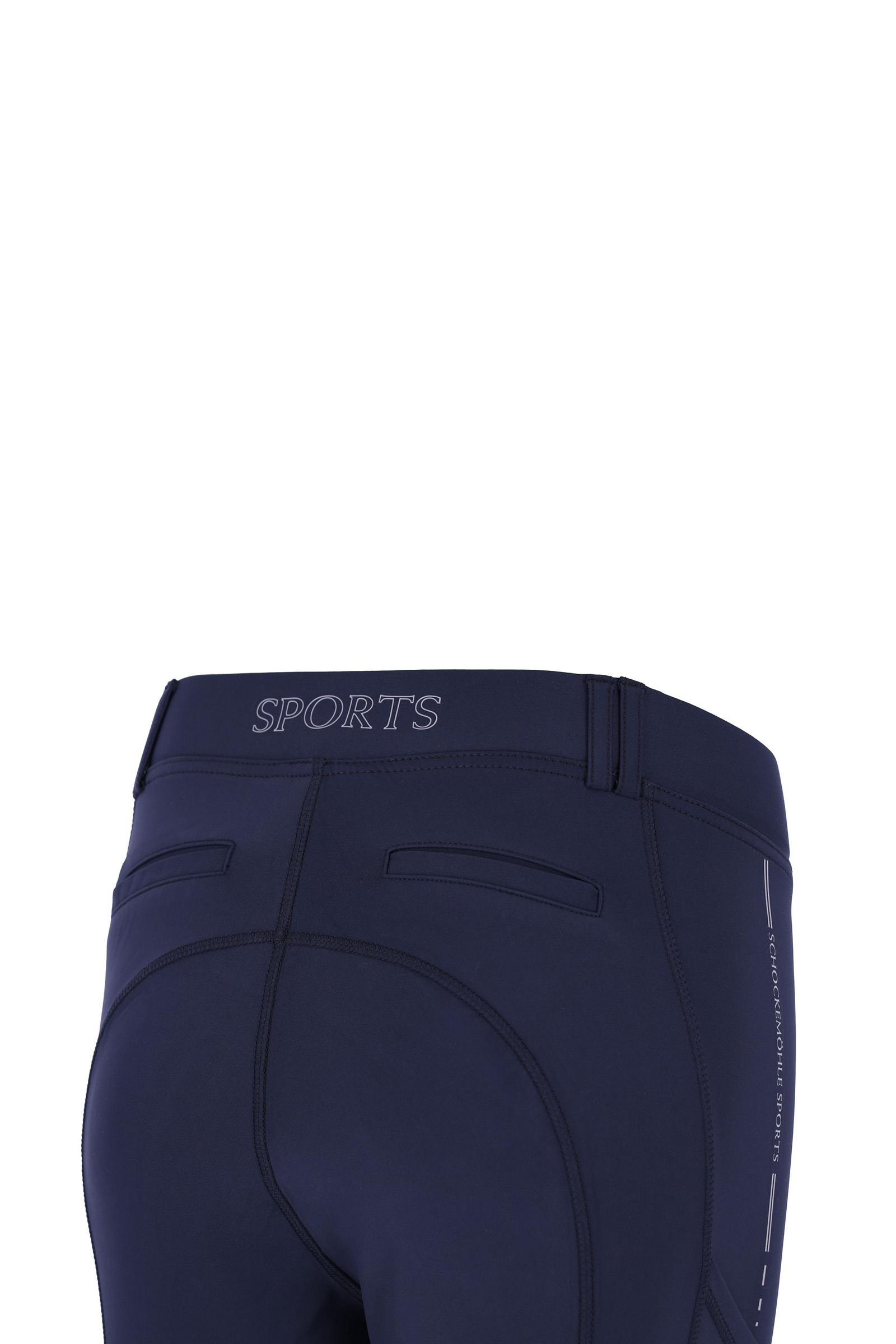 Schockem&ouml;hle Sports New Pocket Mallas de equitaci&oacute;n para mujer con refuerzo en la rodilla