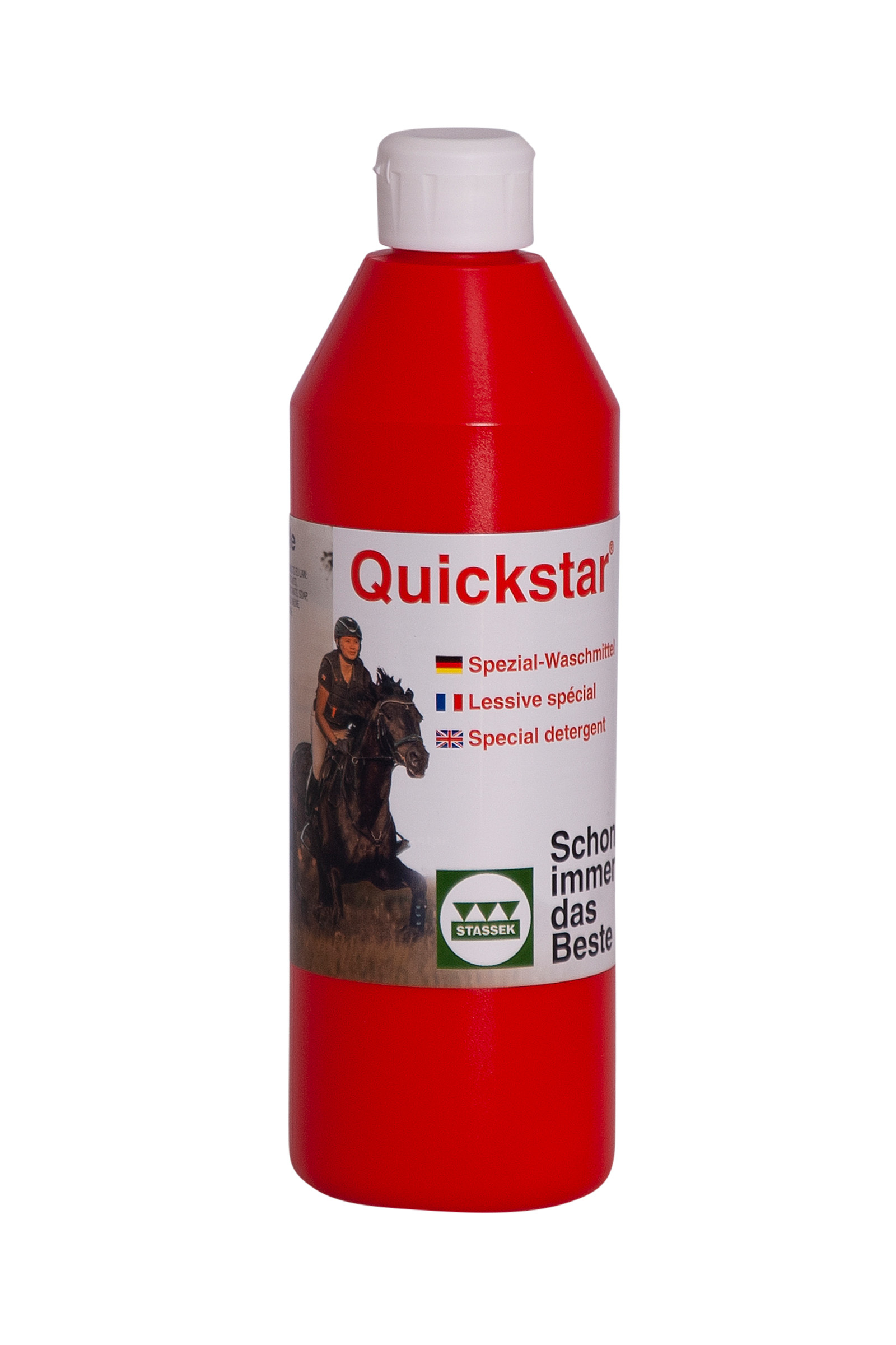 Stassek Quickstar Detergente para el cuidado del cuero y la lana, 500 ml