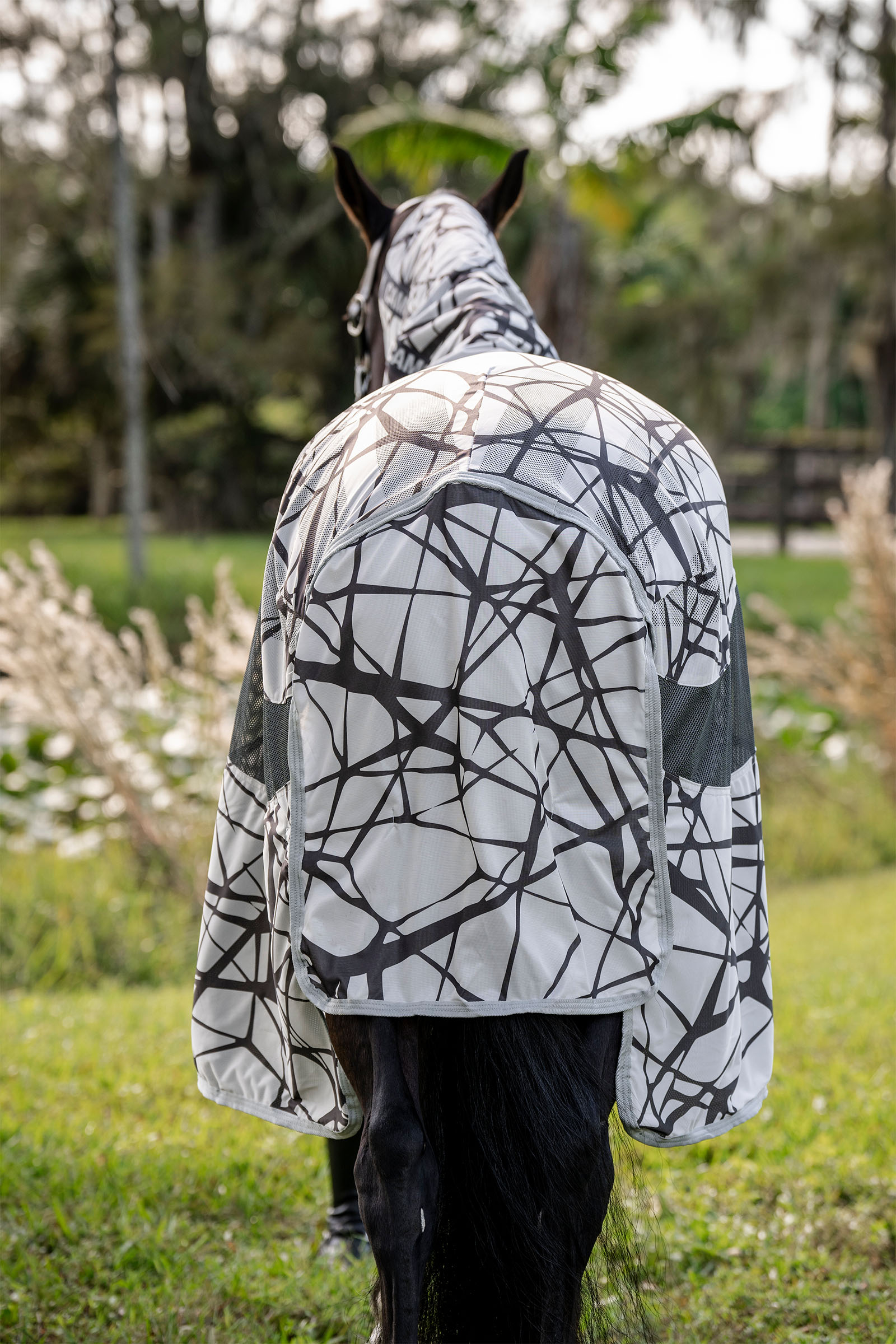 Horseware Amigo CamoFly manta para moscas con cuello desmontable