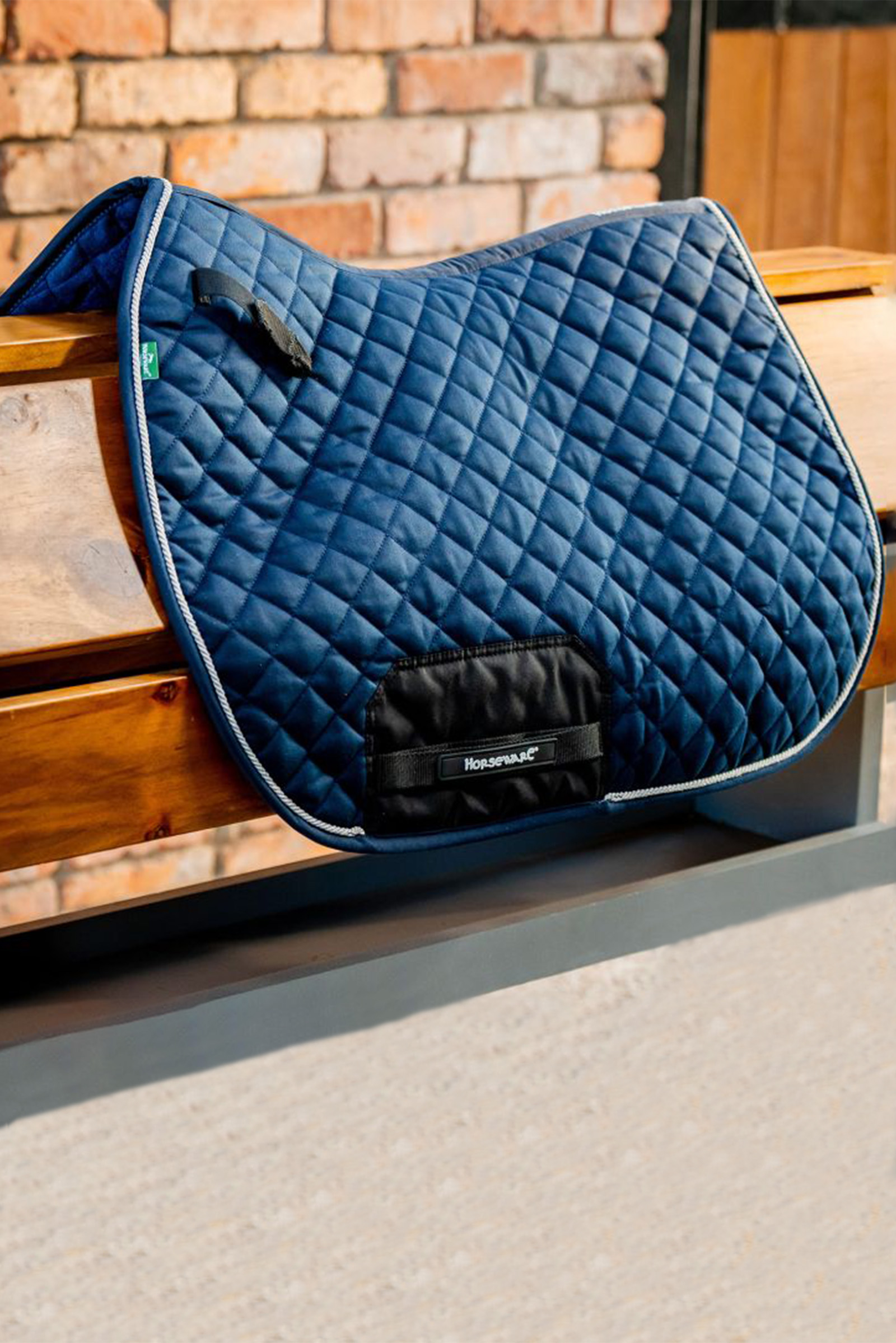 Navy Horseware Signature Manta de primavera