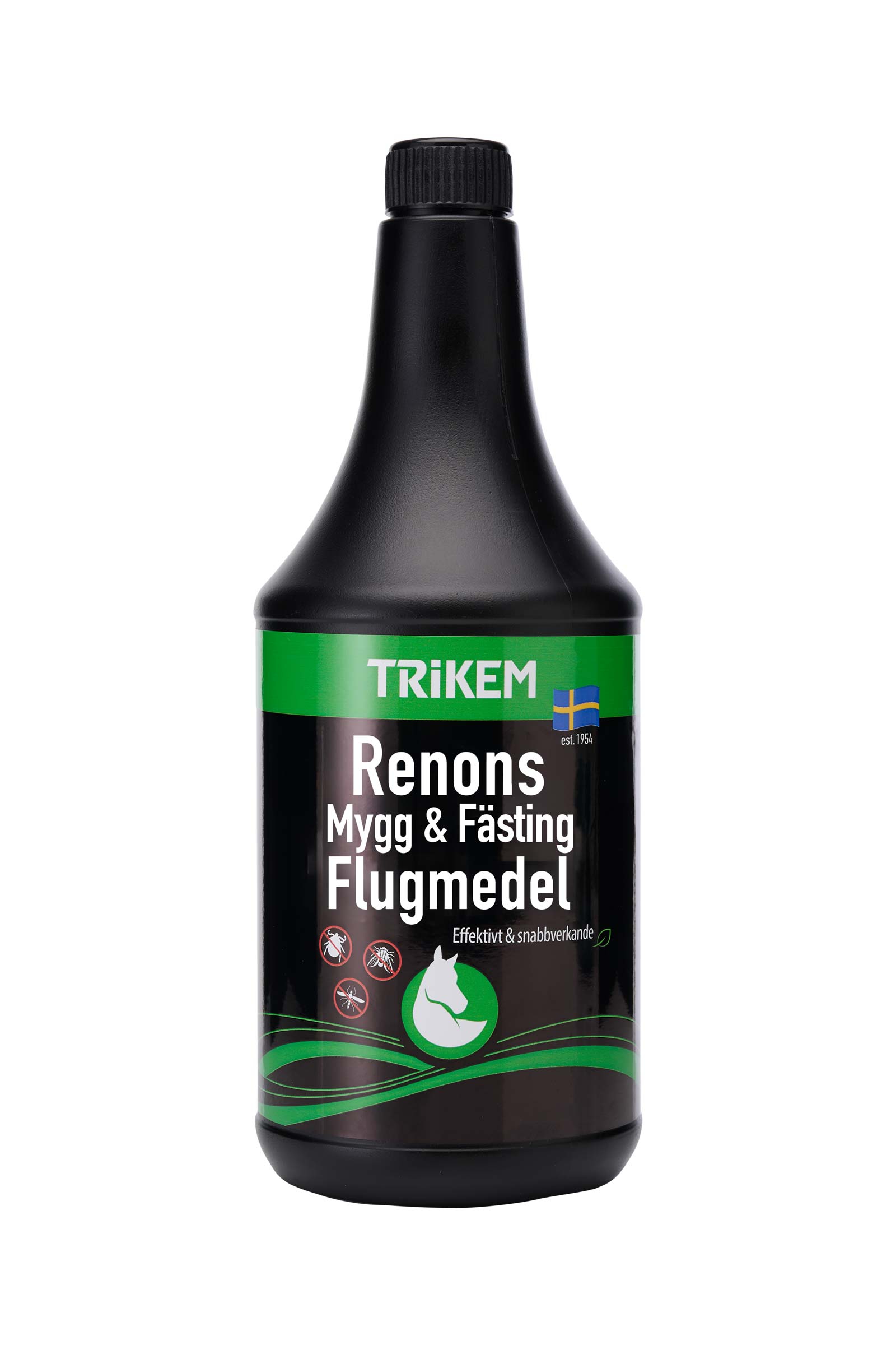 Trikem Renons spray repelente de mosquitos y garrapatas para caballos, 1 litro