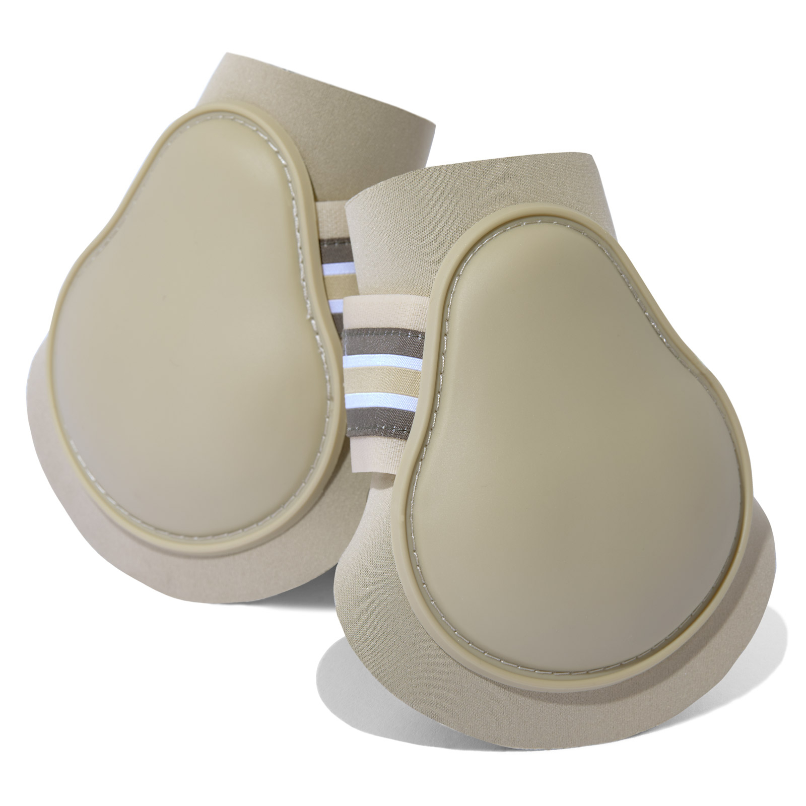 Marrón Grisáseo Claro Protectores de Menudillo Horze Adepto