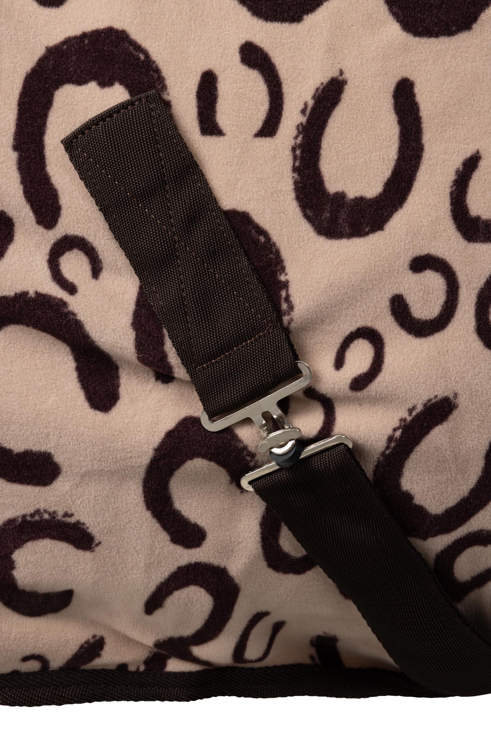 Horze manta de secado de teddyfleece con pelo largo