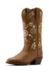 Ariat Mujer Heritage Meadow botas western con puntera redonda