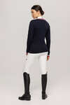 Tommy Hilfiger Equestrian Indiana su&eacute;ter con cuello en V para mujer