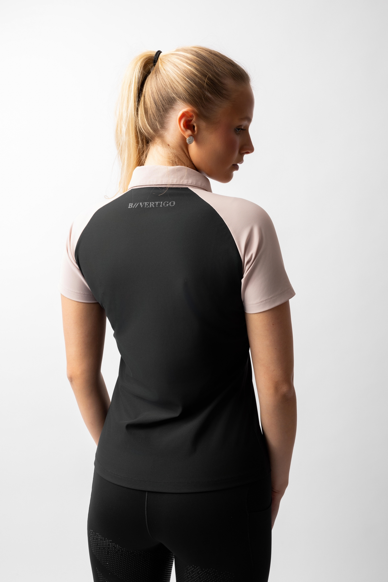 B Vertigo Giselle polo bicolor para mujer  