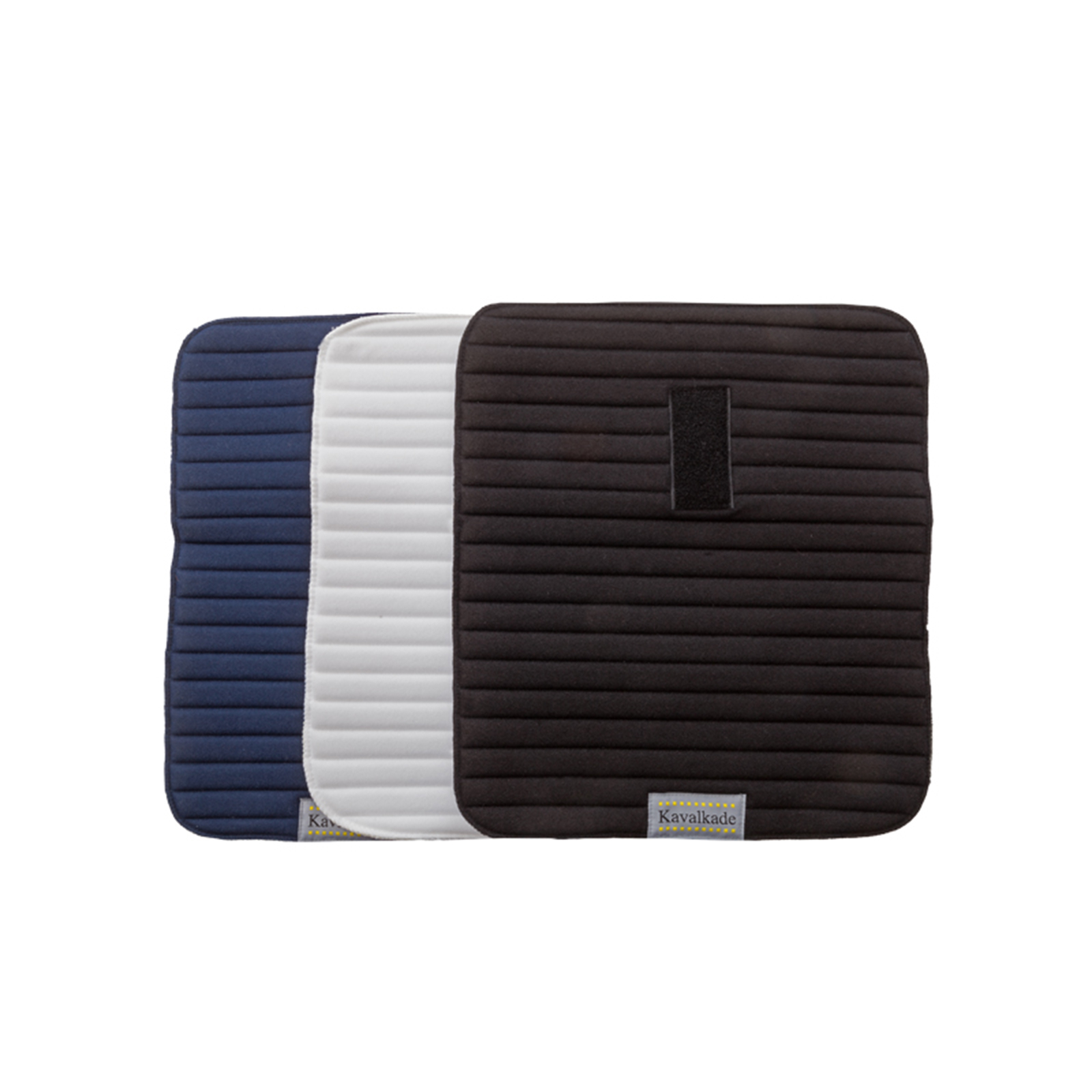 Black Vendas para piernas Kavalkade Climatex con cierre de velcro, 30x45cm