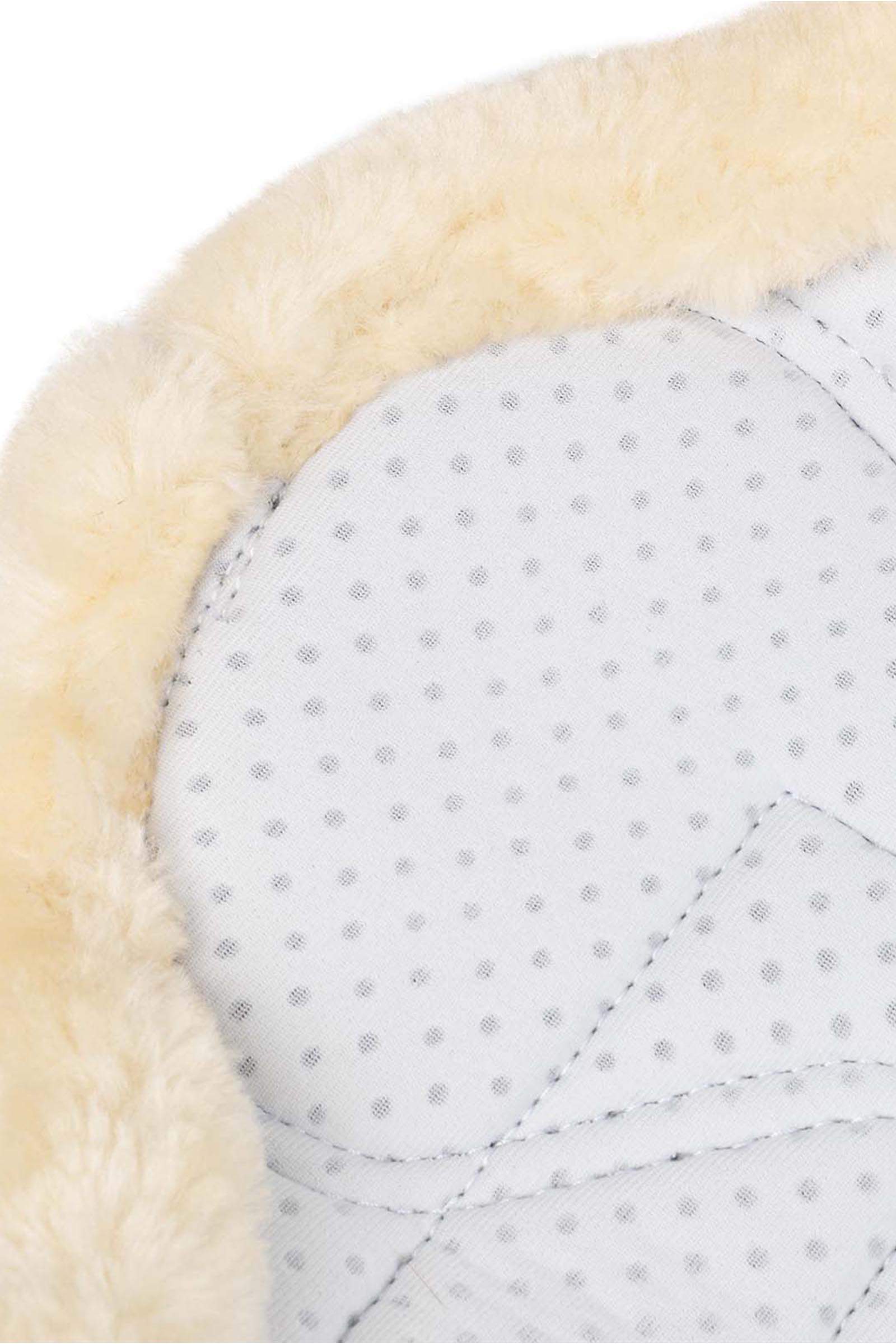 LeMieux Protectores caballos de malla con ribete de forro polar