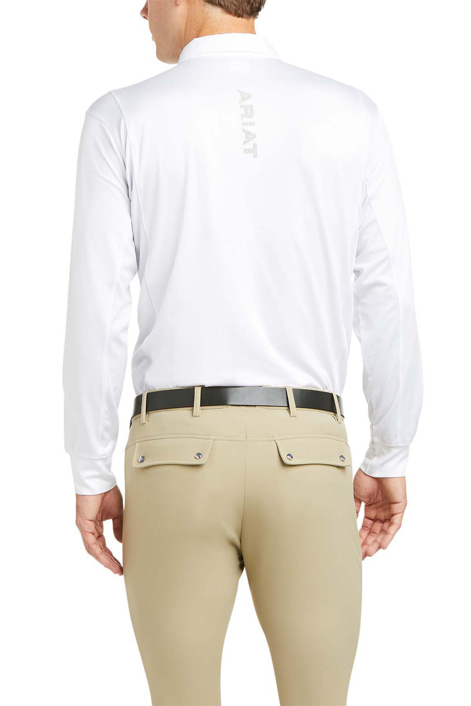 Ariat Tek camisa de concurso para hombre de manga larga