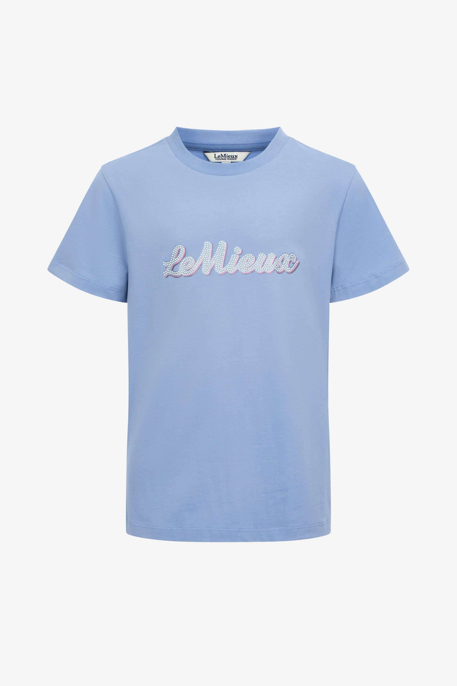 Powder Blue LeMieux Young Rider Arianna camiseta infantil