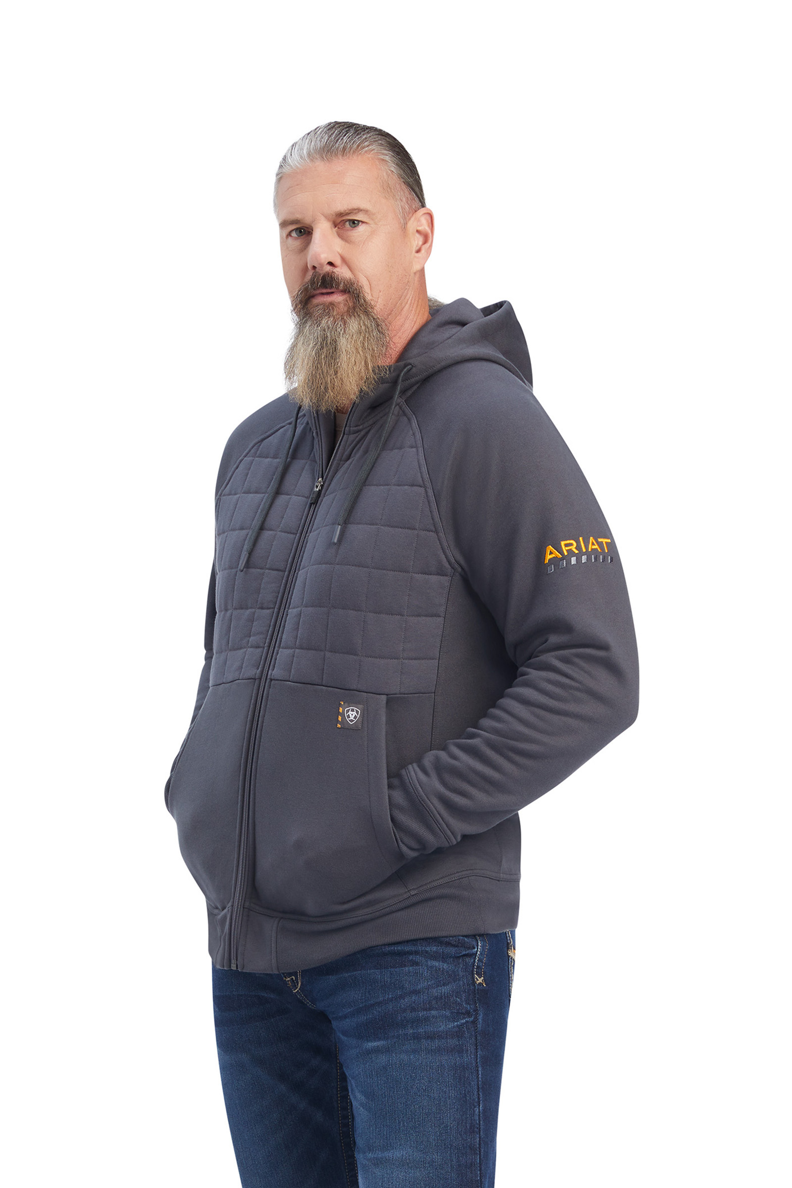 Chaqueta Cremallera Completa para Hombre Ariat Rebar Regulator