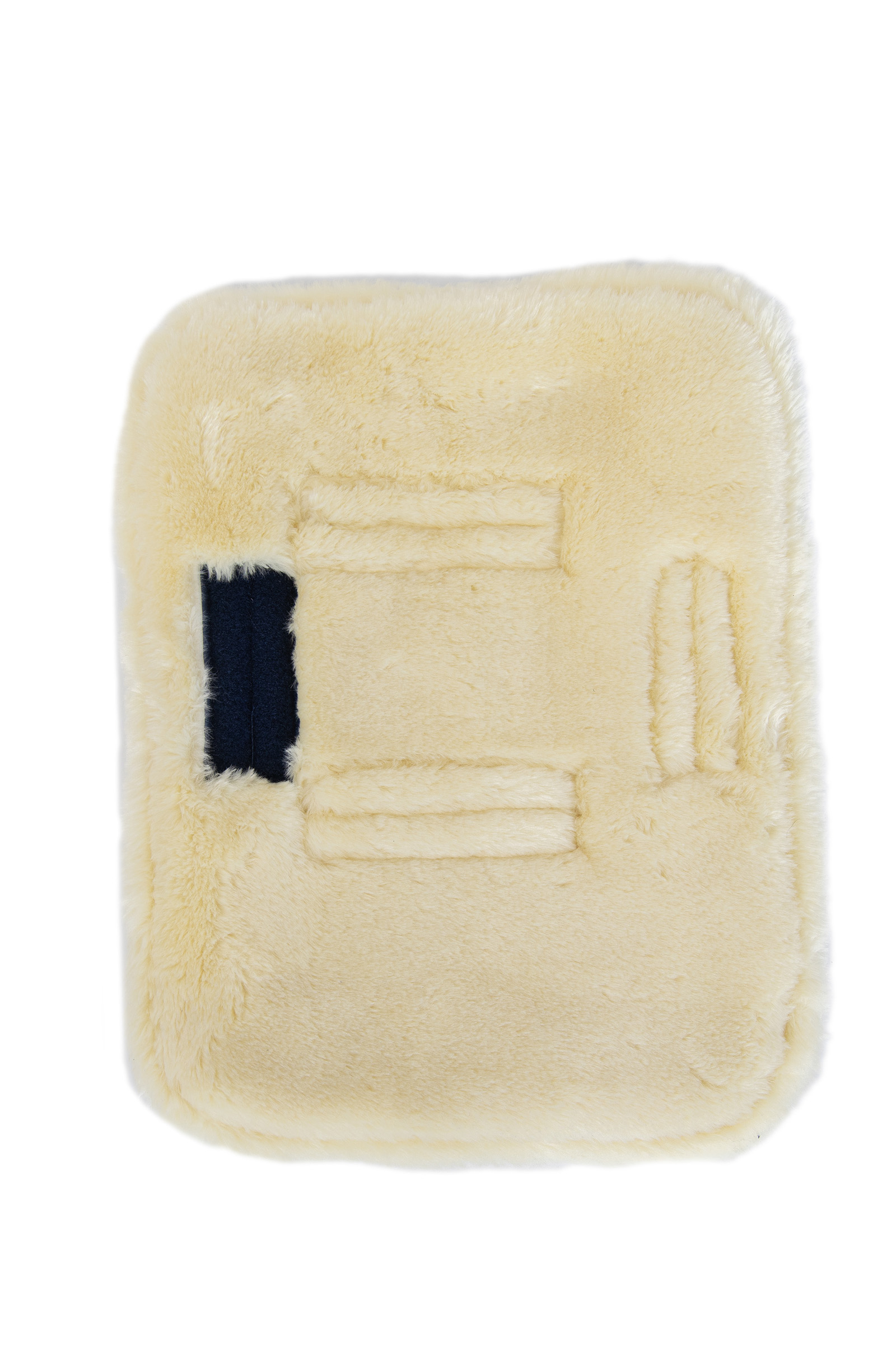 Expansor de pecho acolchado Kentucky Horsewear con 2 hebillas de piel de oveja