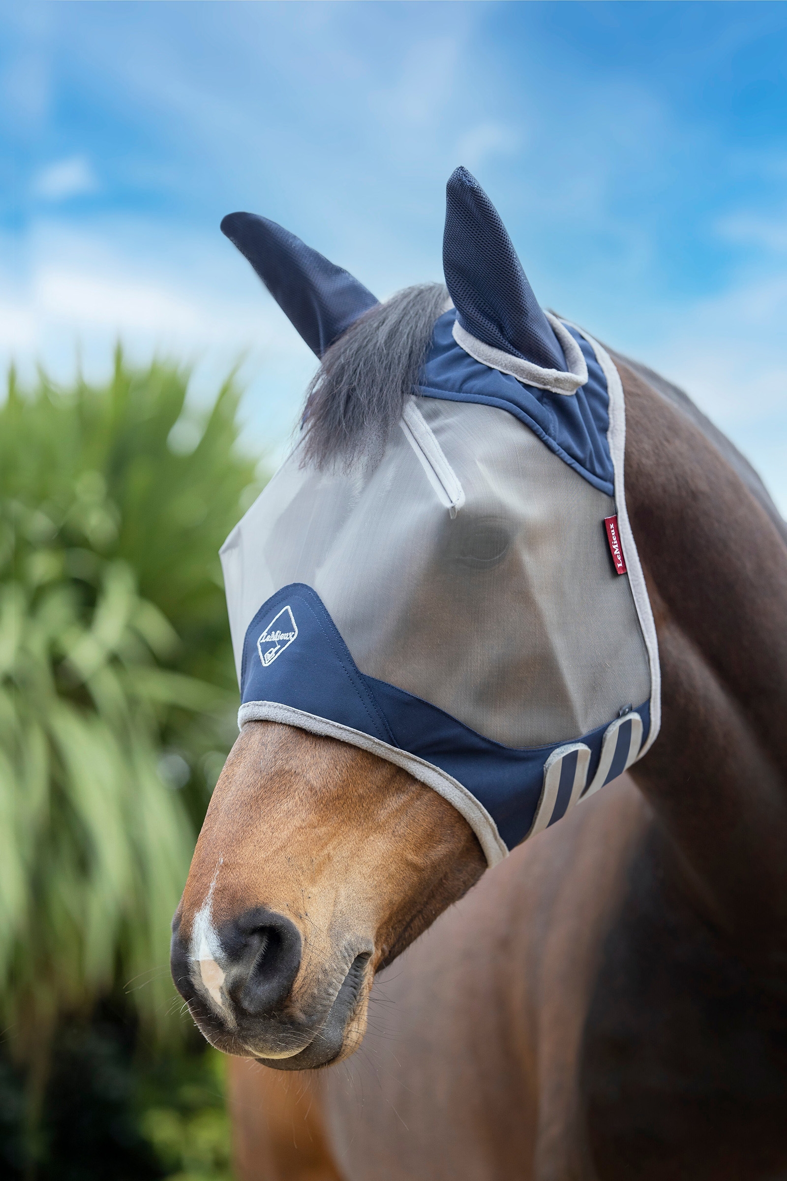 Media Máscara Protector Anti-Moscas LeMieux Armour Shield Pro